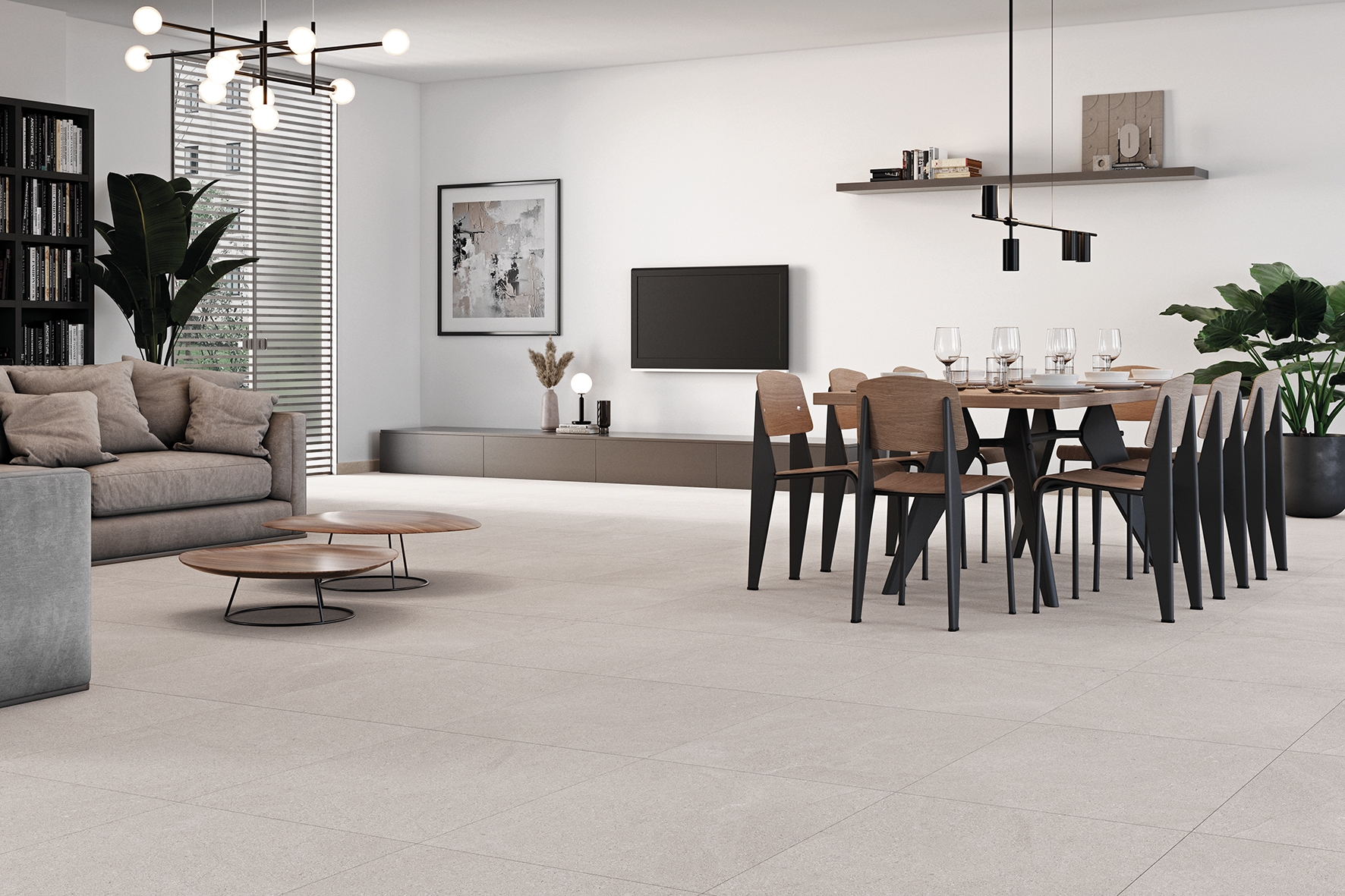 Bodenfliese DUNESTONE ivory 60x60