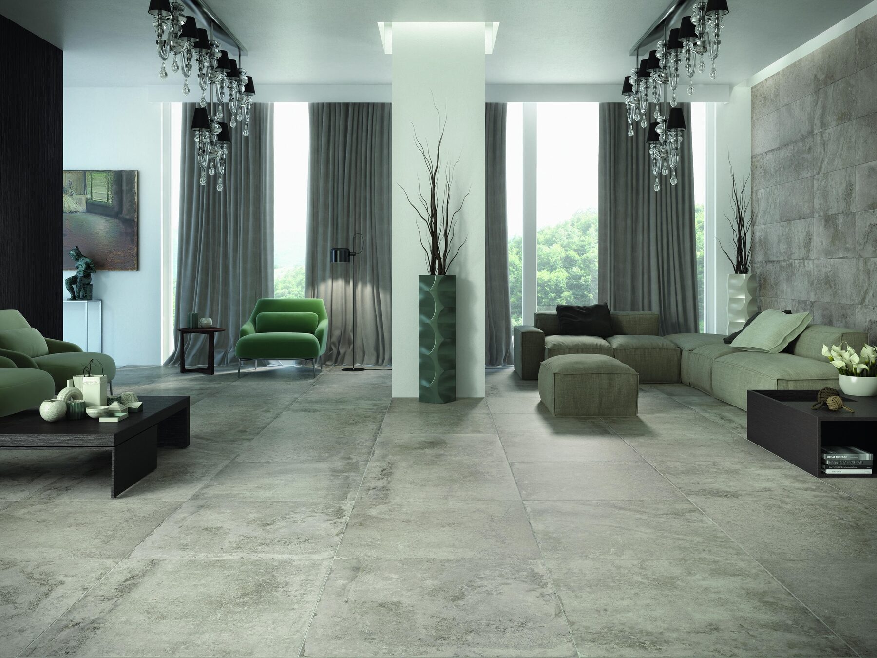 Bodenfliese ALWAYS Grigio 60x60