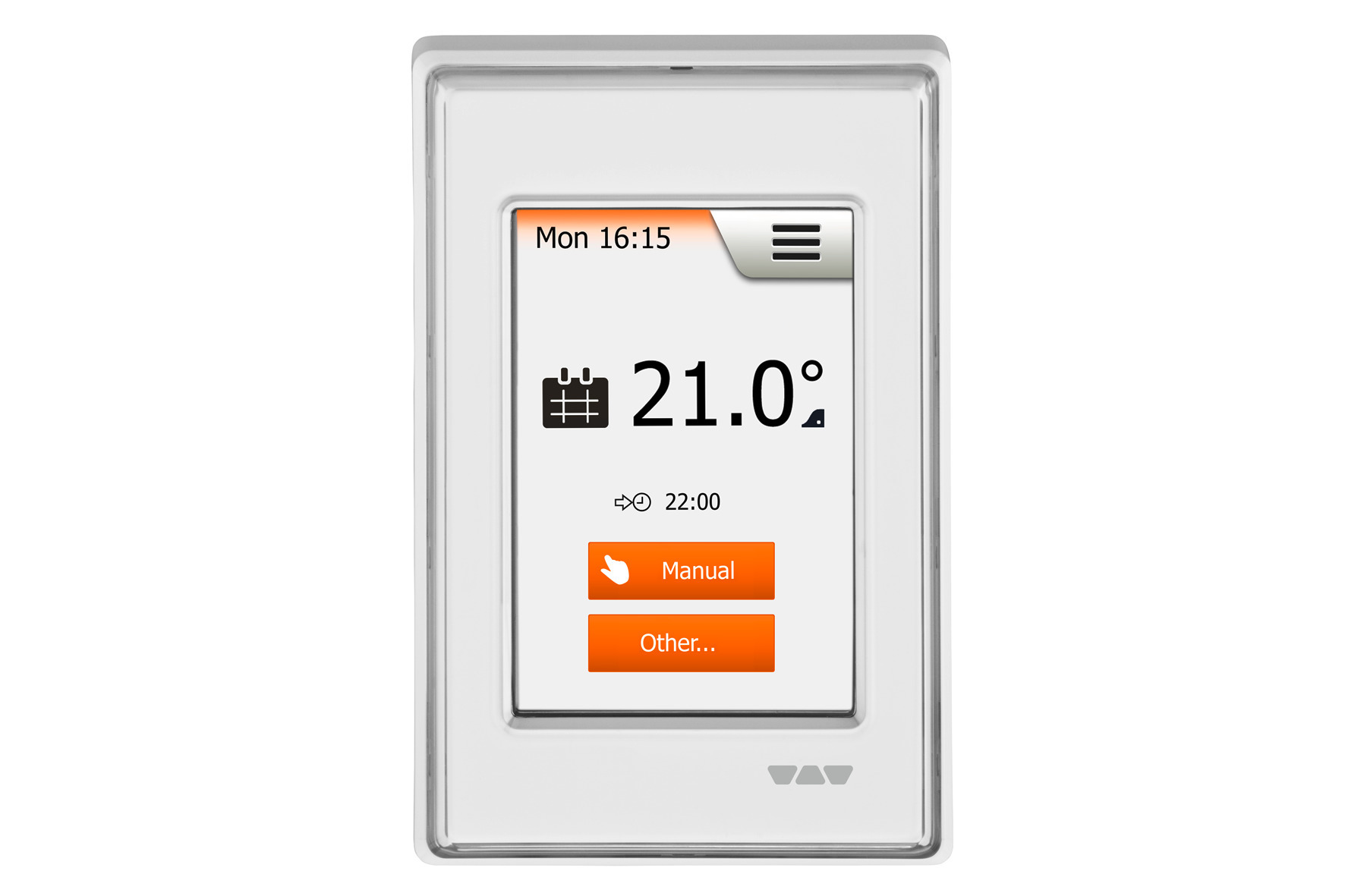 DITRA-HEAT-E-R 3,5" Touchscreen Regler