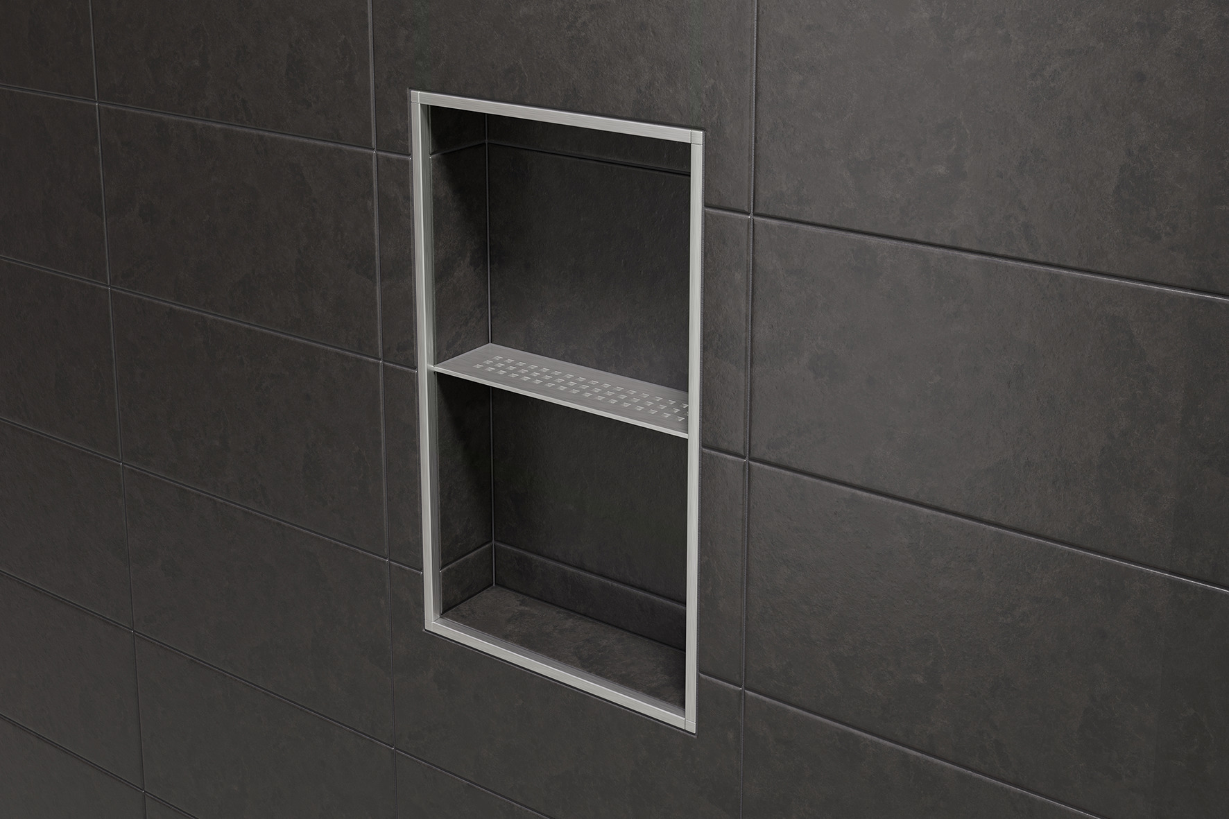 SHELF-N-S1 300x87mm Square edelstahl gebü