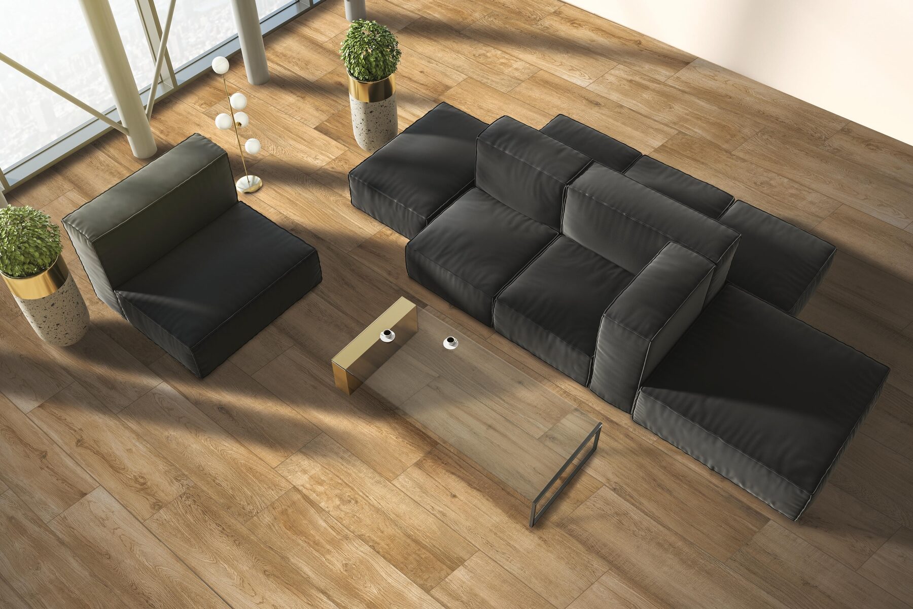 Bodenfliese HAVANNA BAY miele 30x120
