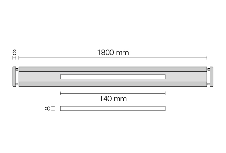 KERDI-LINE-VARIO TSC 1,2m Entwässerungspr