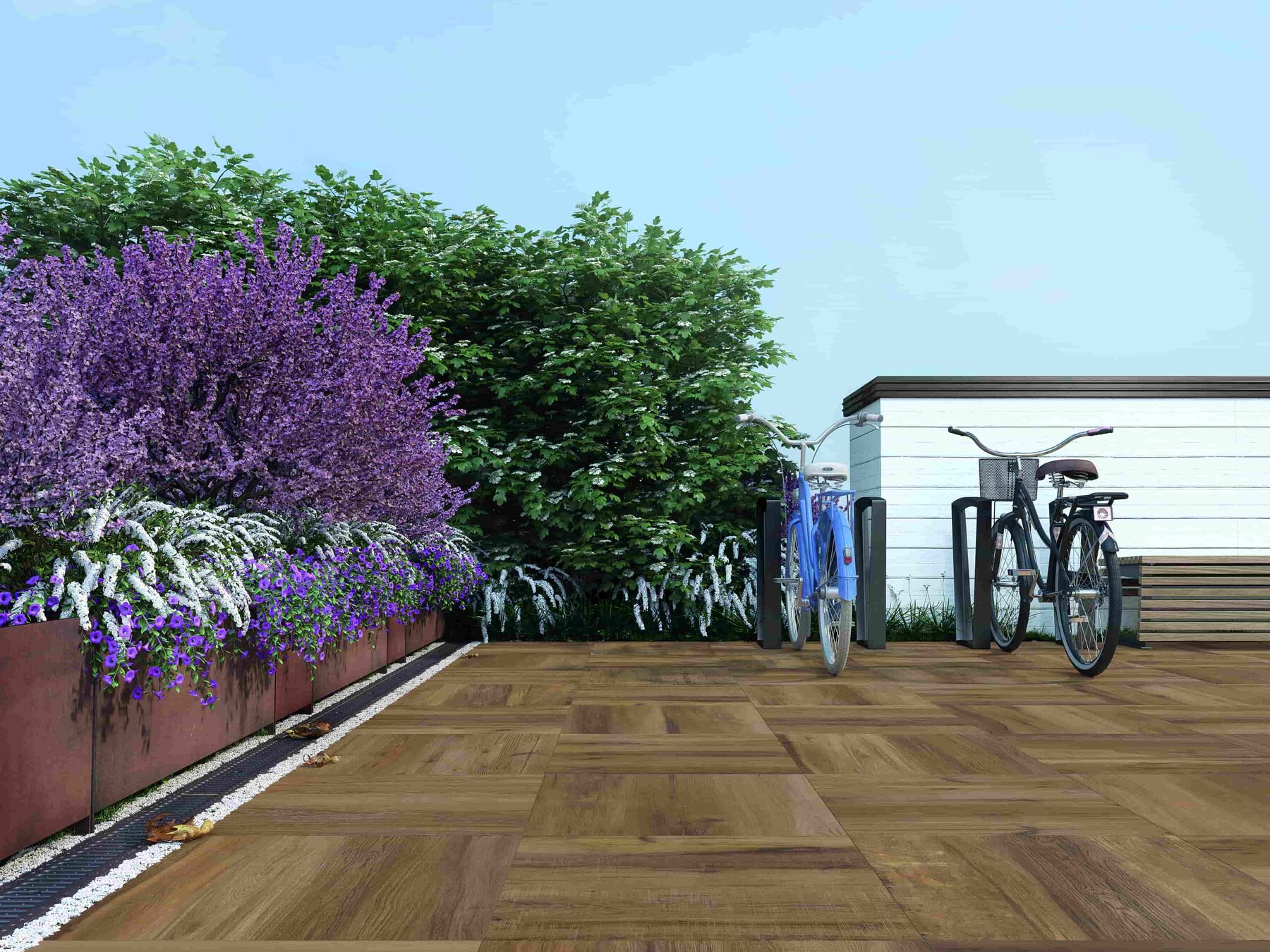 Outdoor-Fliese AEQUA castor 60x60