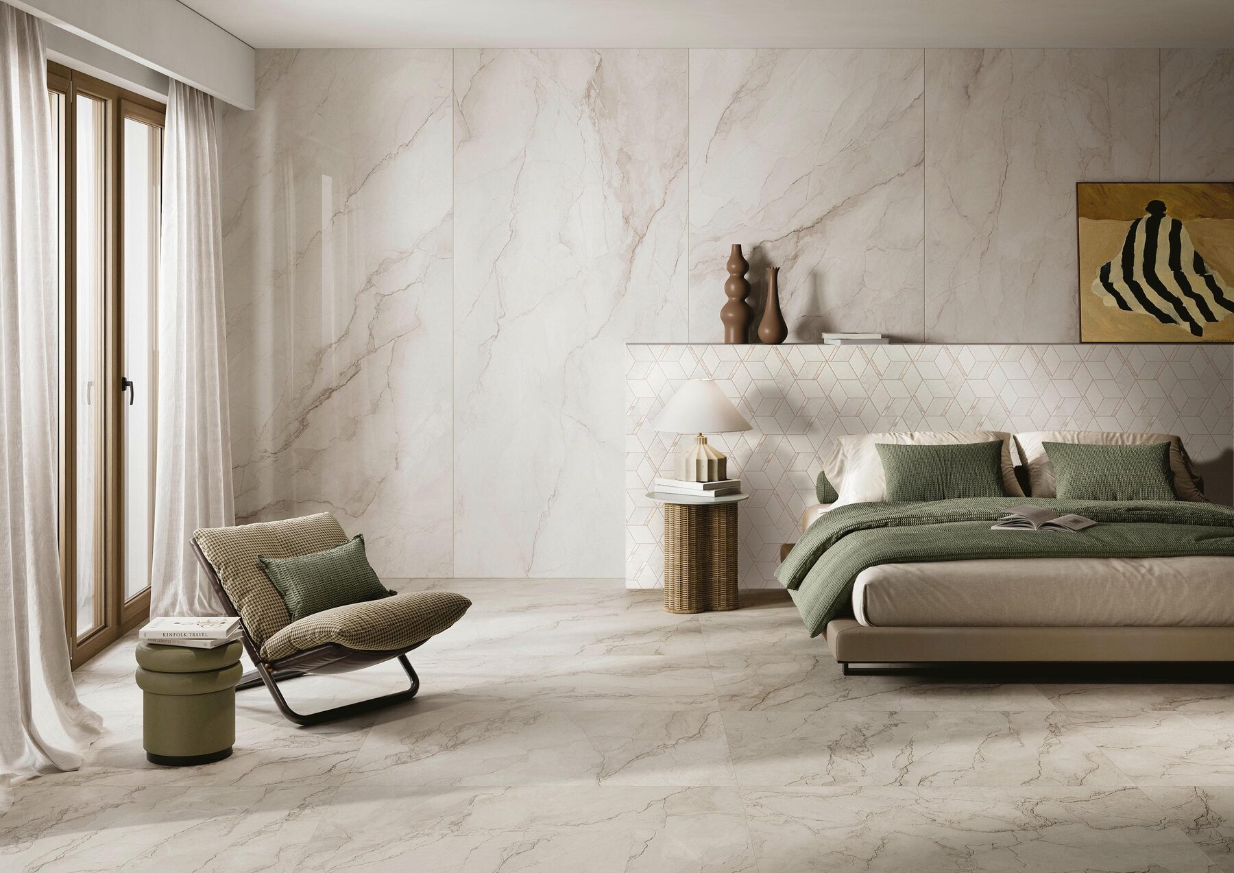 Bodenfliese BOLGHERI STONE white 60x120