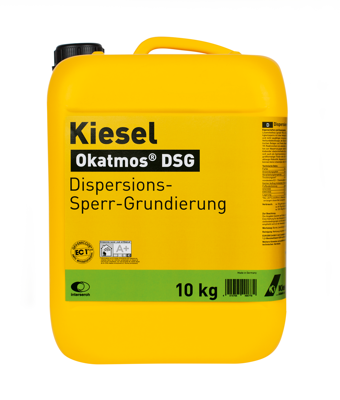 OKATMOS DSG DISP.-SPERR-GRUND. 10 KG