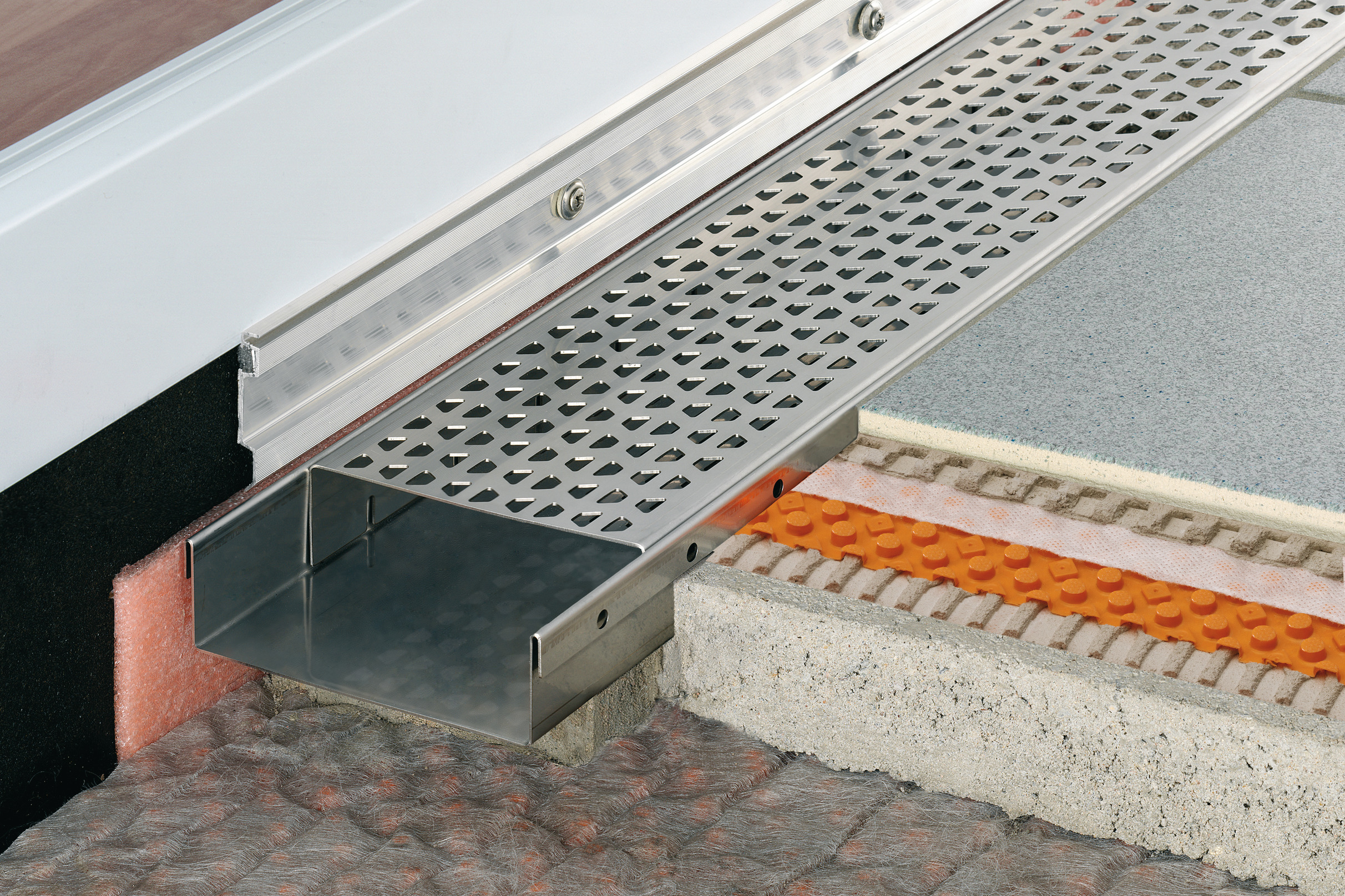 TROBA-LINE-TLG 0,75m Drainrinne H=40mm B=