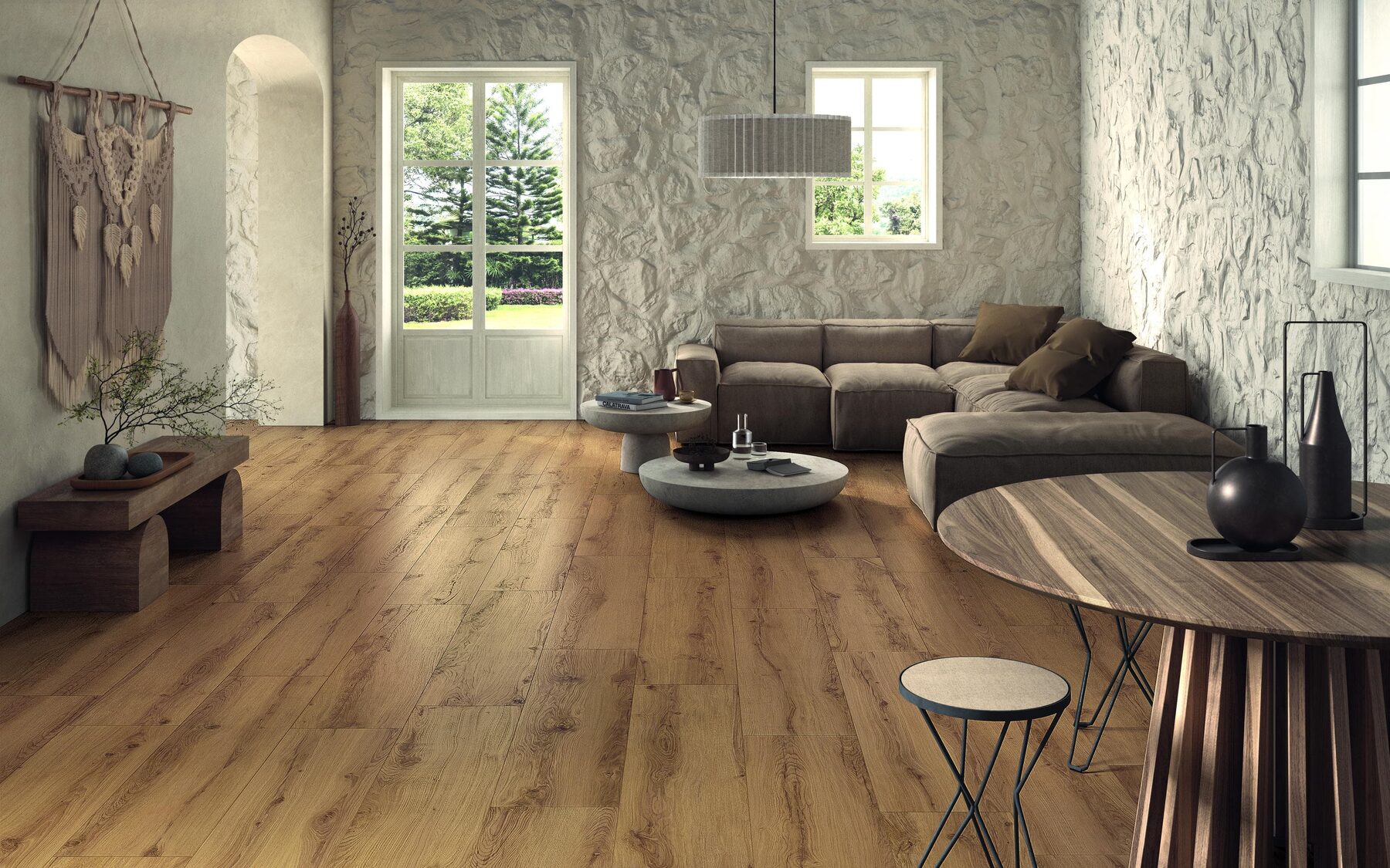 Bodenfliese ALPI castagno 30x120