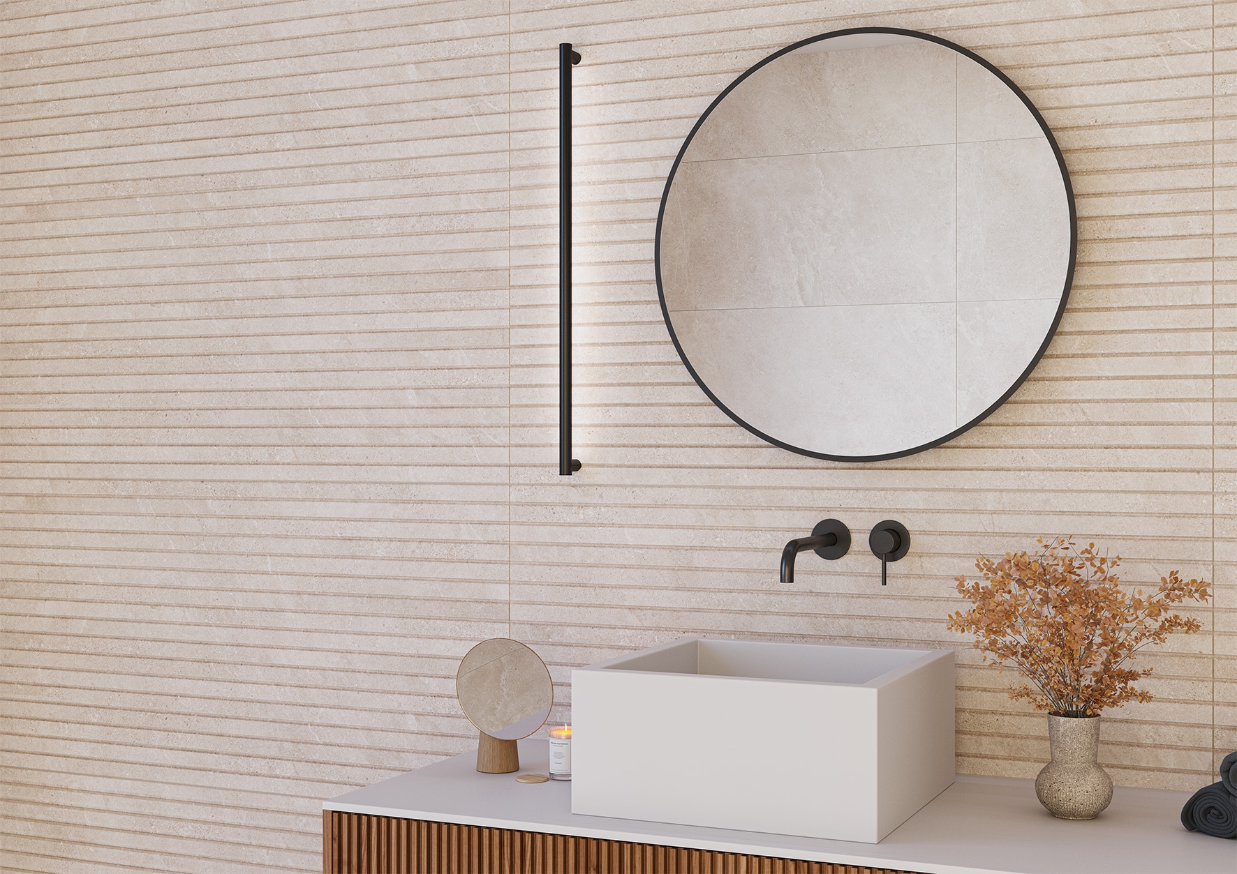 Wandfliese LUNE beige 60x120