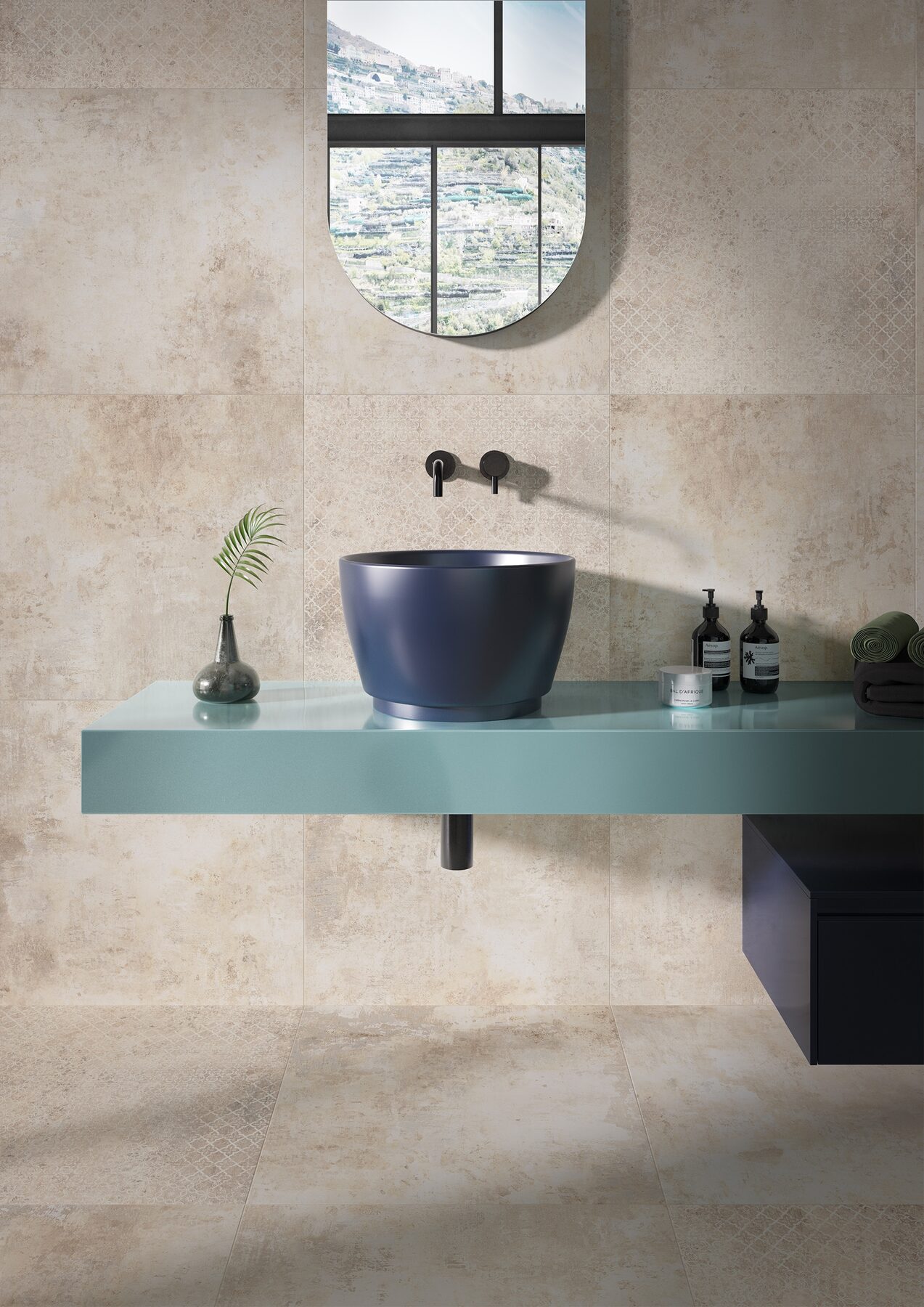 Bodenfliese Paint beige 60x60 (Dec)