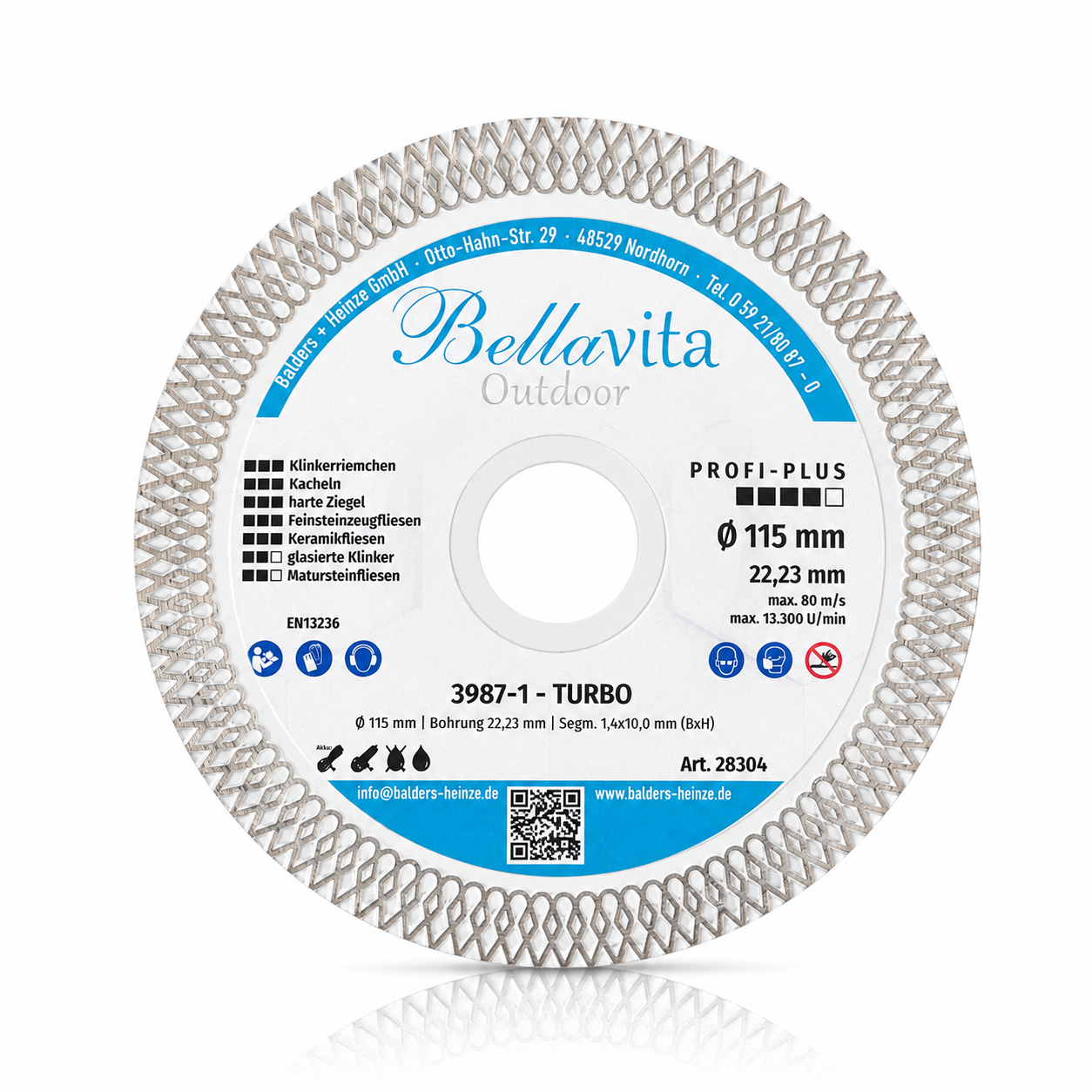 Diamantscheibe Profi-Plus D115mm