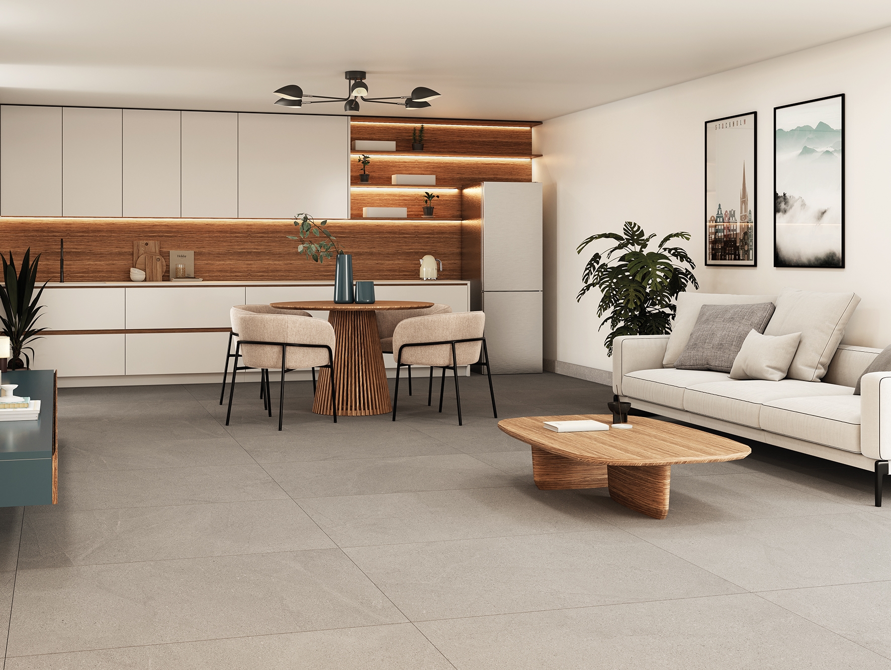 Bodenfliese DUNESTONE ivory 60x120