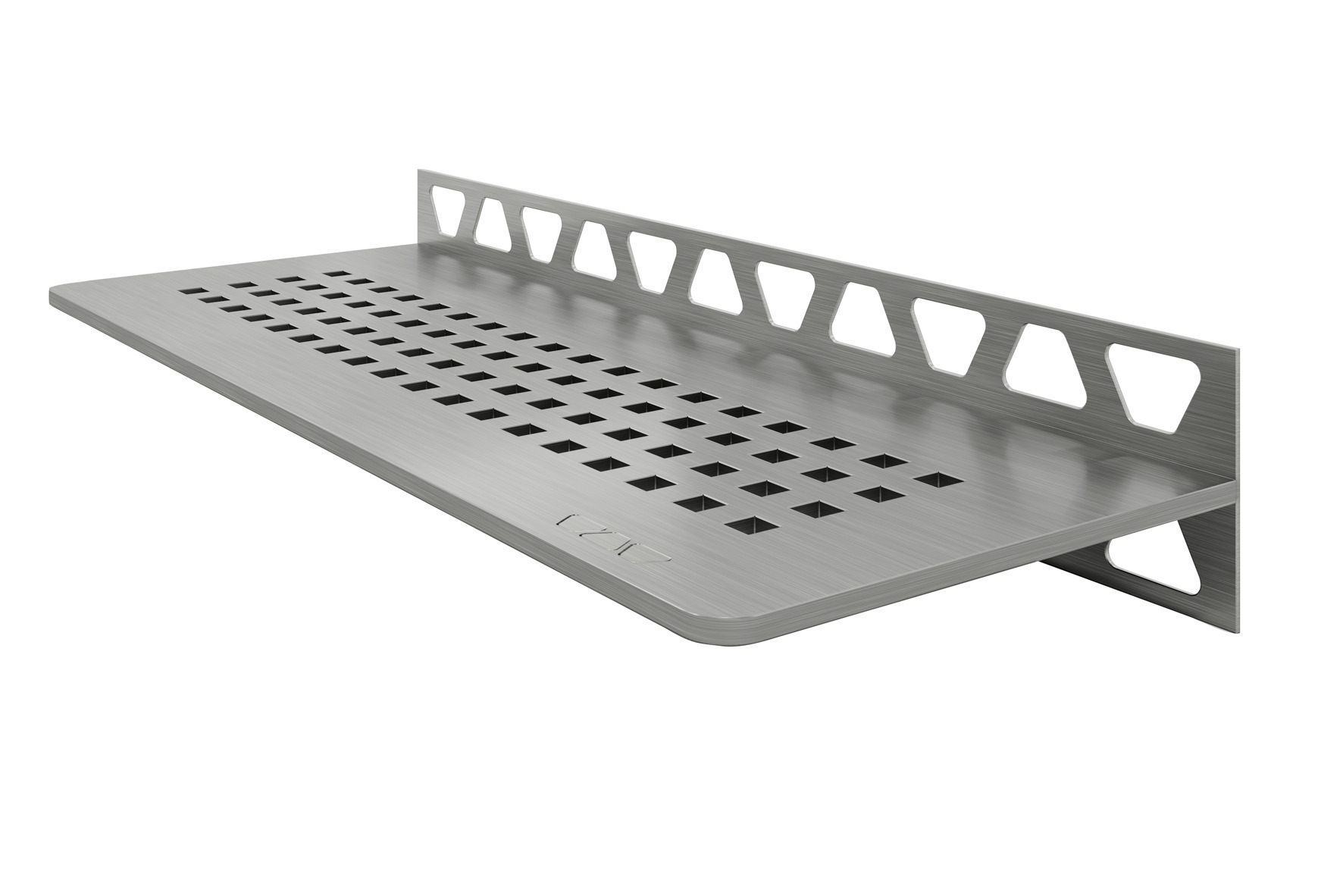 SHELF-W-S1 300x115mm Square edelstahl geb