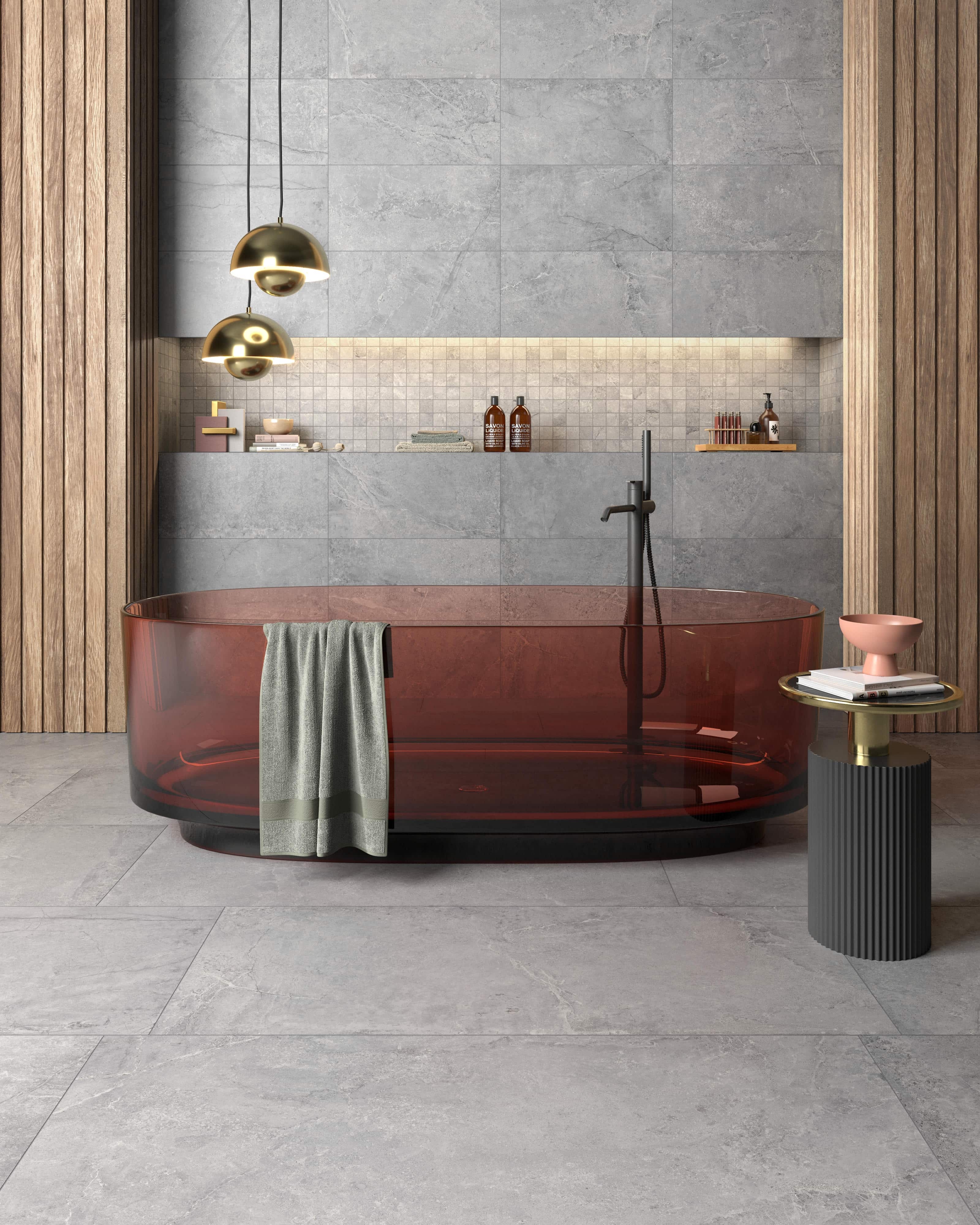 Bodenfliese EVOLUTION titanium 100x100