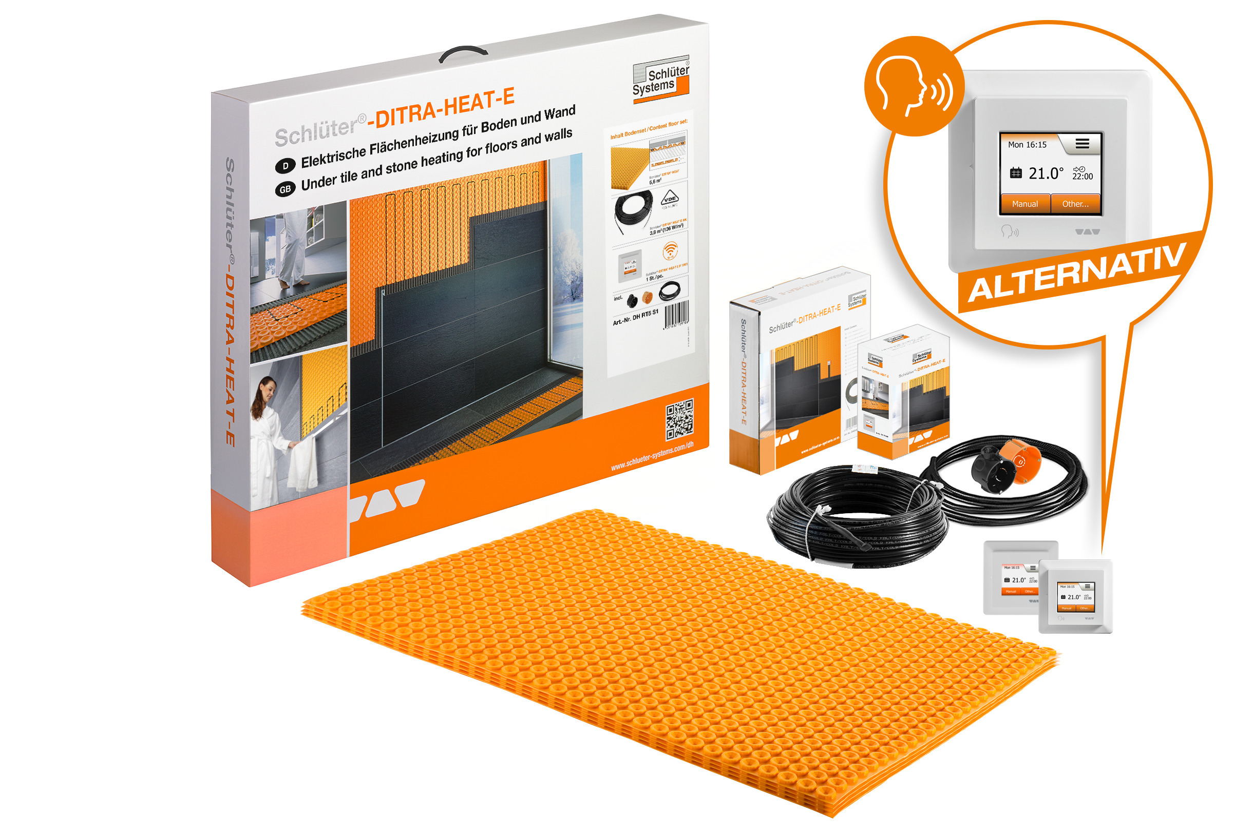 DITRA-HEAT-E Set RT6 3,1m²