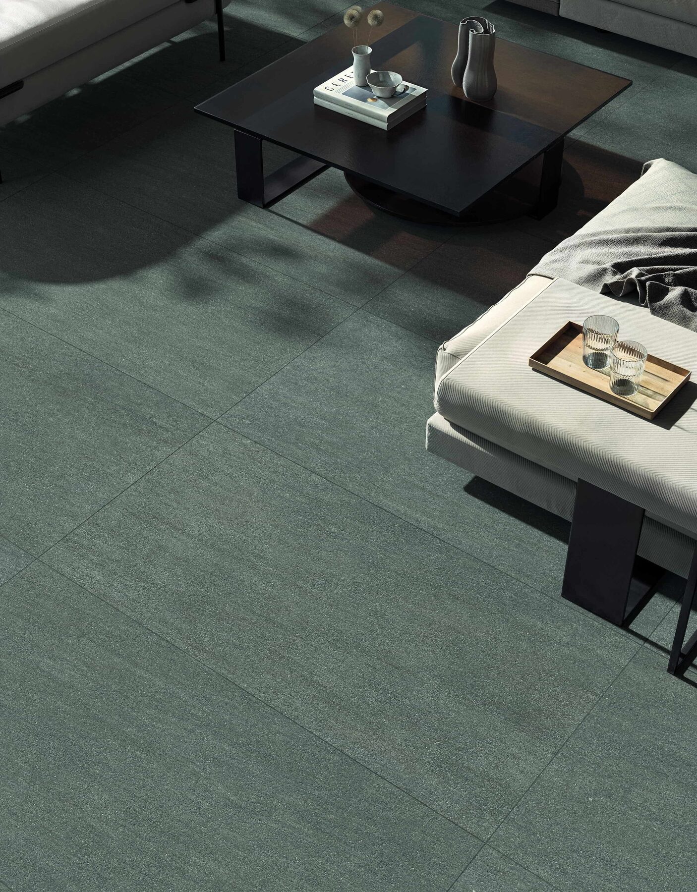 Bodenfliese BASALTINA antracite 30x60