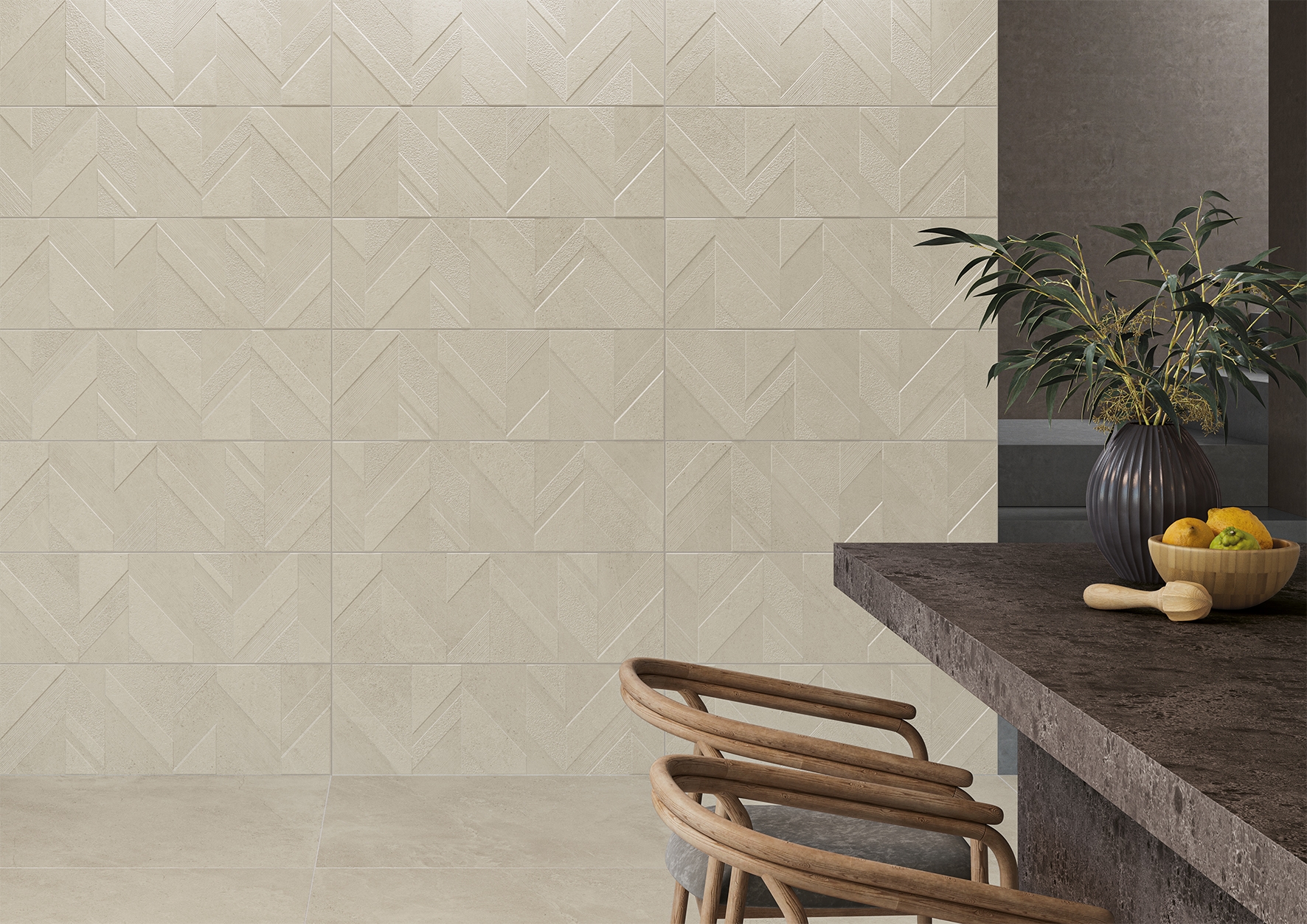 Wandfliese LUNE Concept beige 30x90