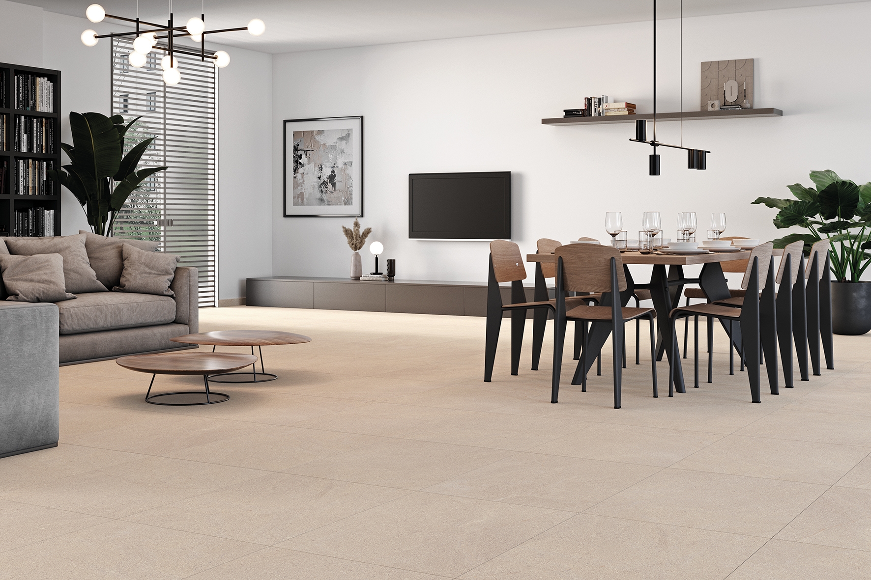 Bodenfliese DUNESTONE sand 60x60
