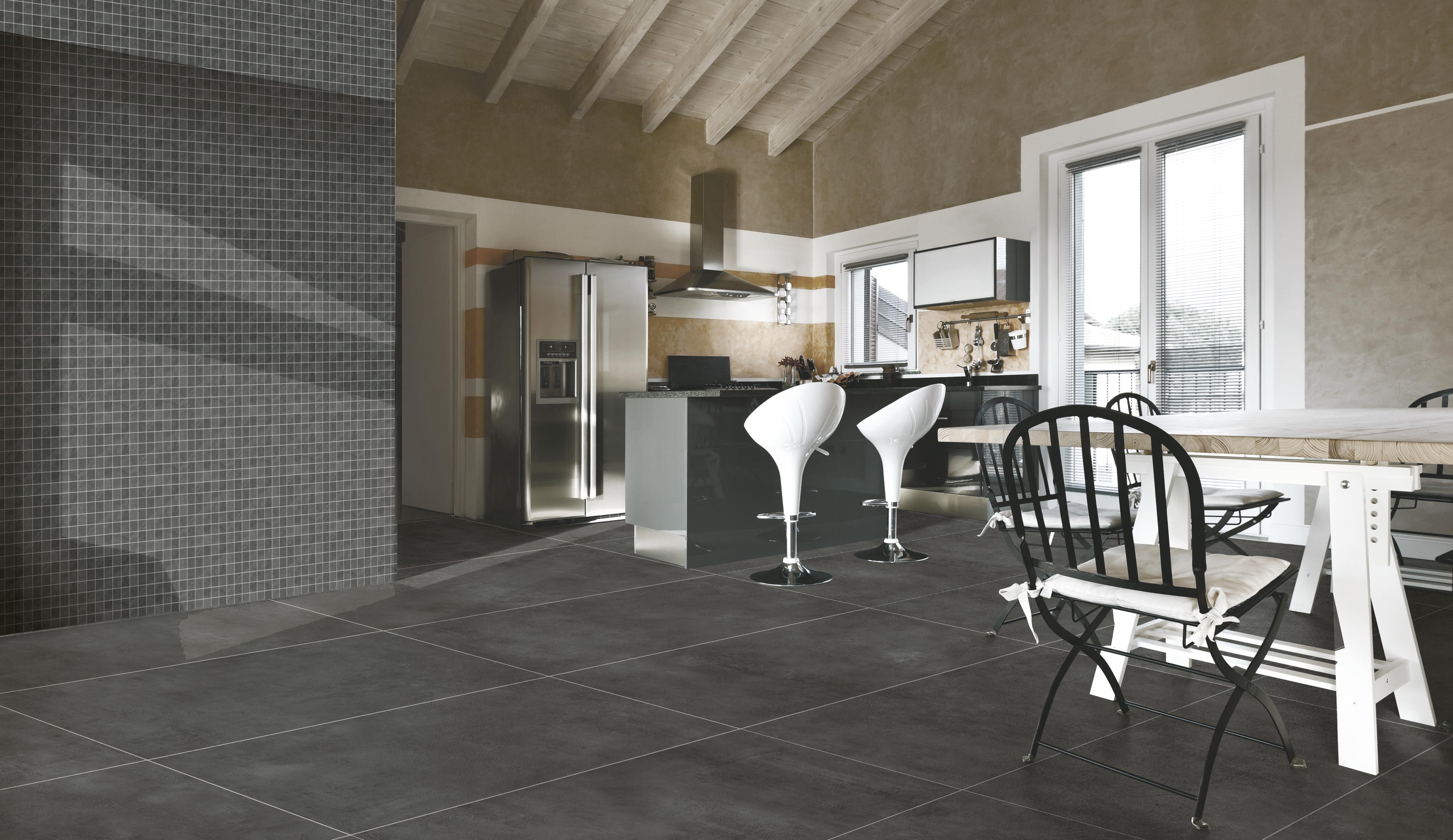 Mosaik MONTANA antracite 30x30
