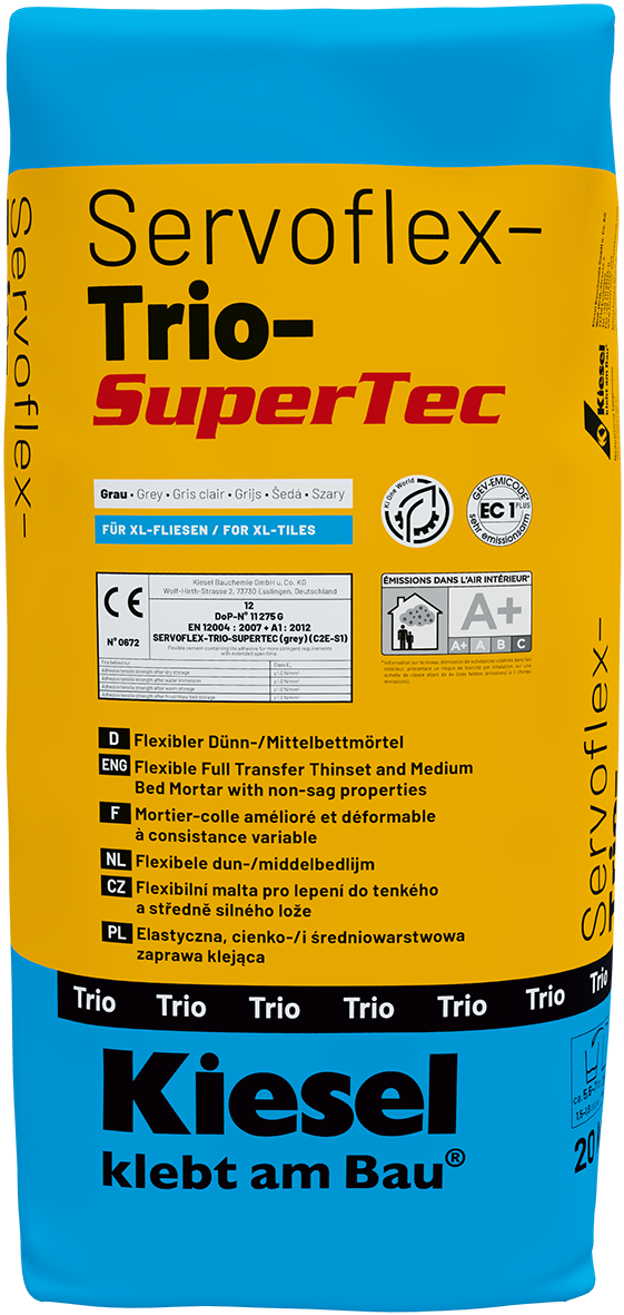 SERVOFLEX-TRIO-SUPERTEC GRAU 20 KG SACK