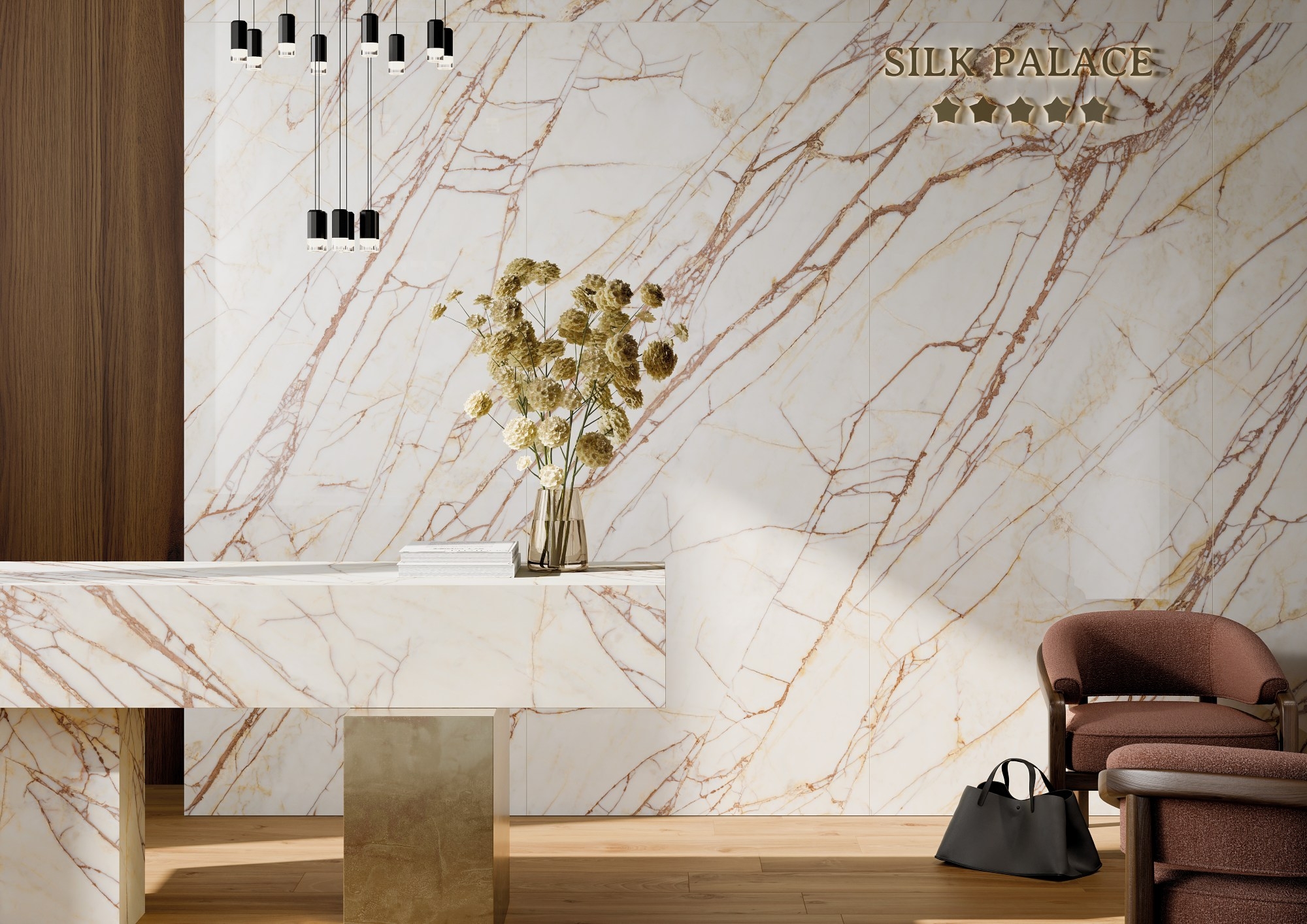 Wandfliese BIANCO IMPERIALE 120x280 (nat)