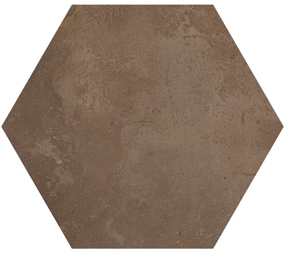 Bodenfliese FUSION cotto Hexagon