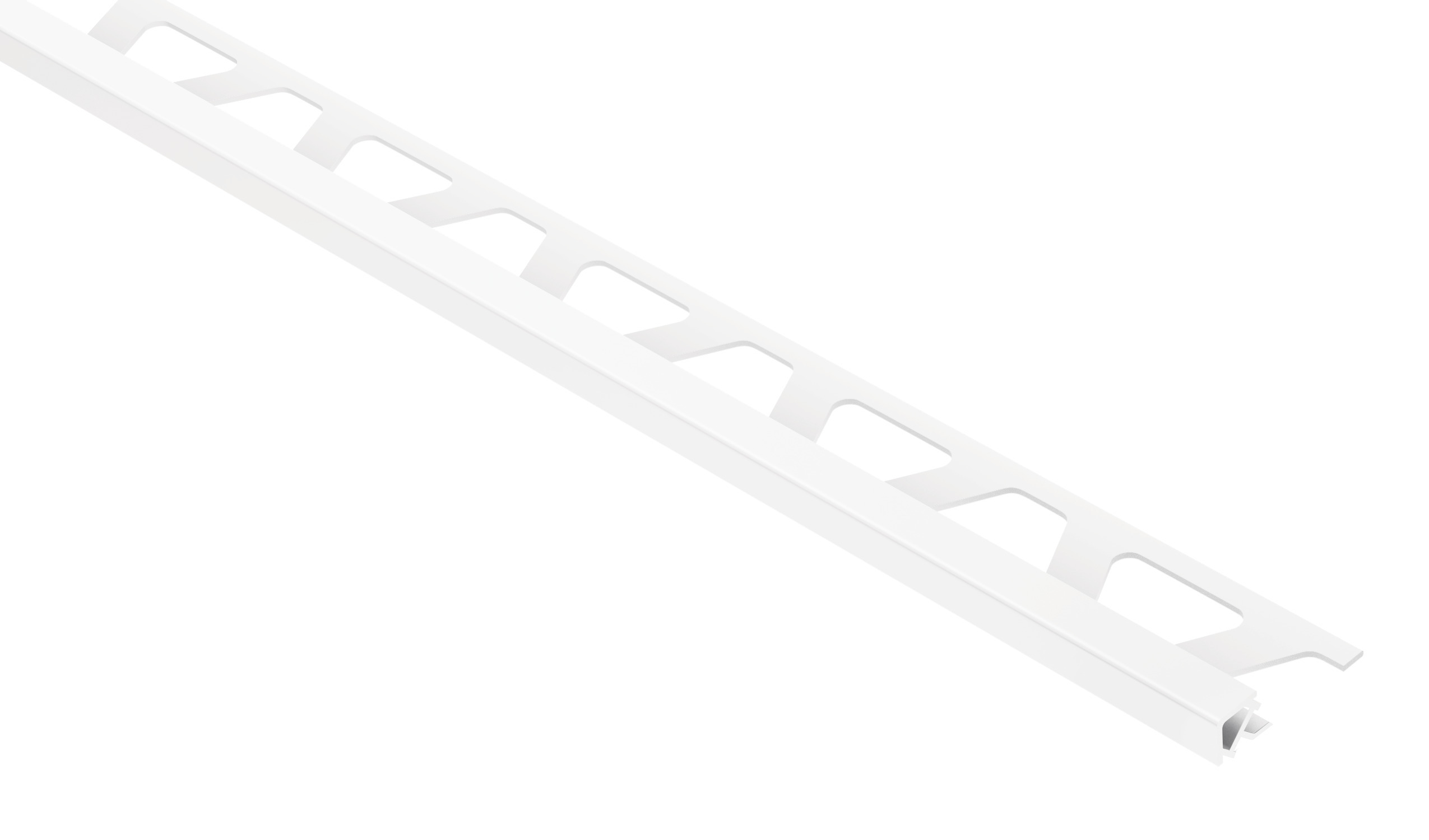 QUADEC-PQ 2,5m Dekorprofil brillantweiß H
