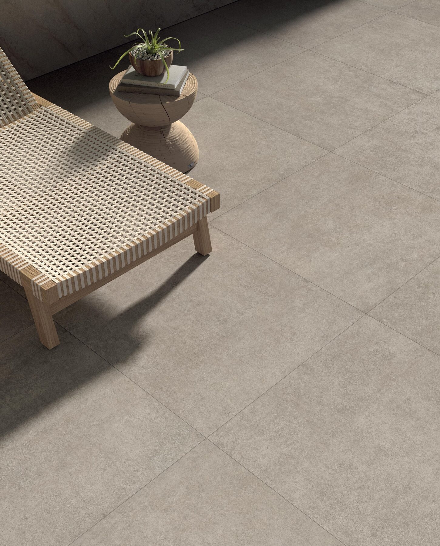 Outdoor-Fliese TERRAE greige 60x120