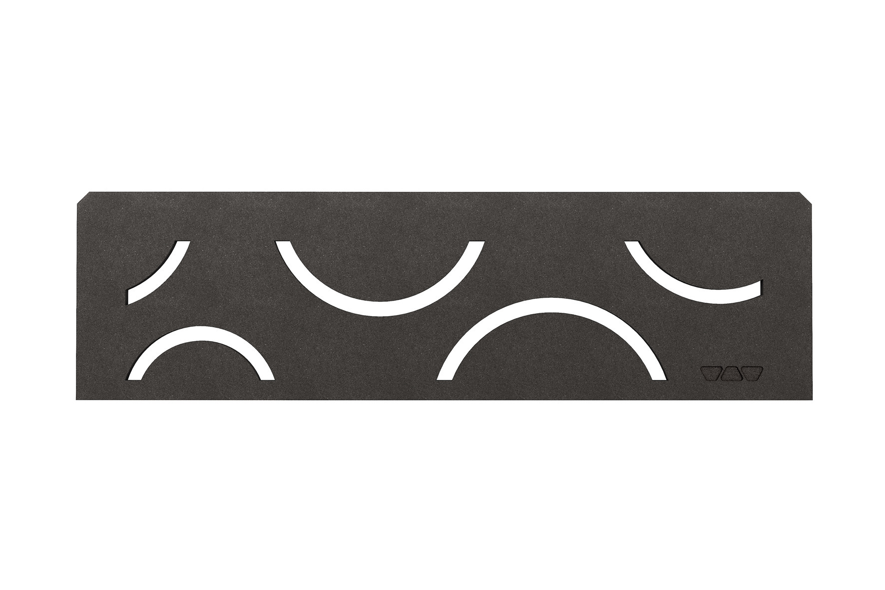 SHELF-N-S1 300x87mm Curve TSDA