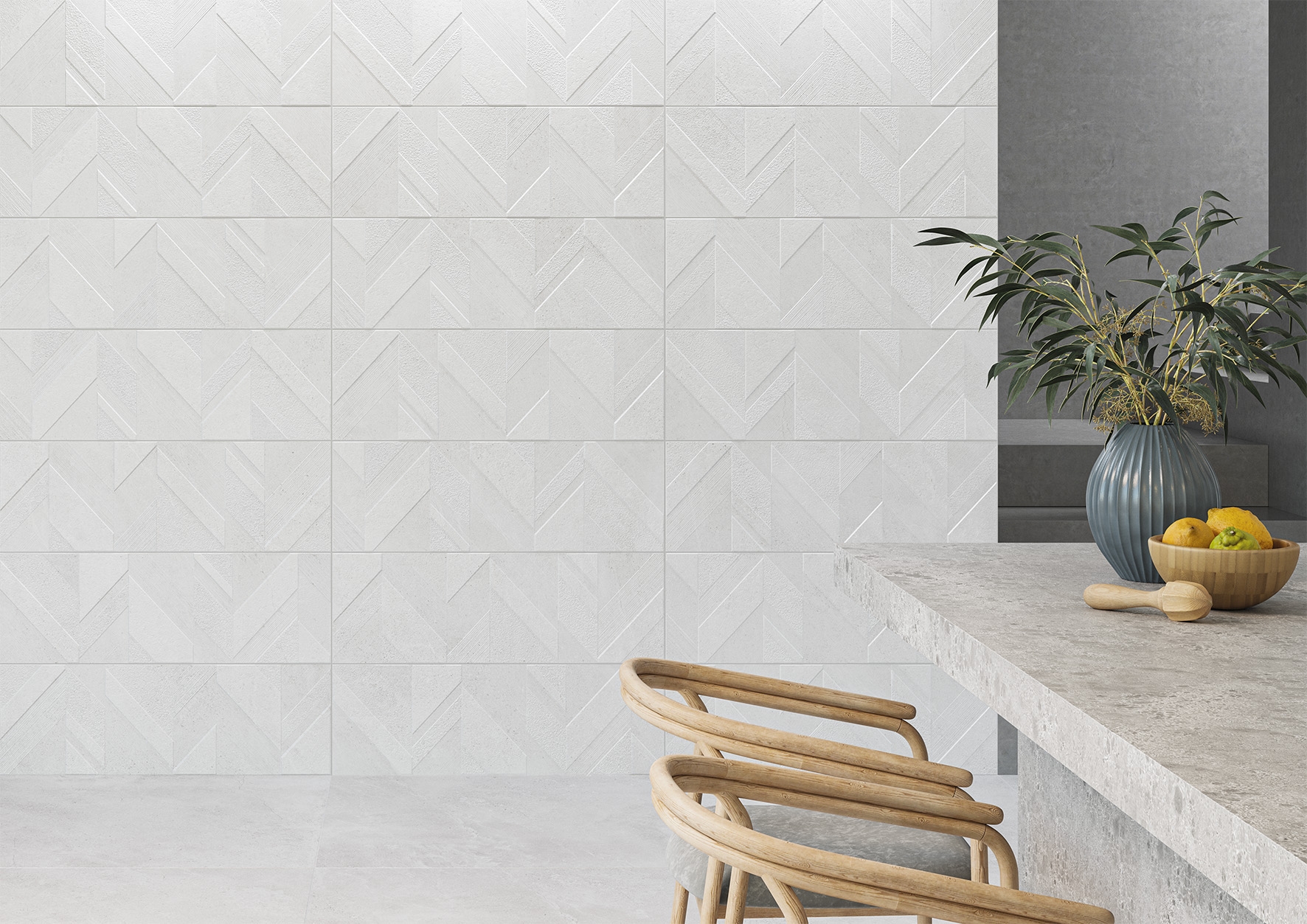 Wandfliese LUNE Concept ice 30x90