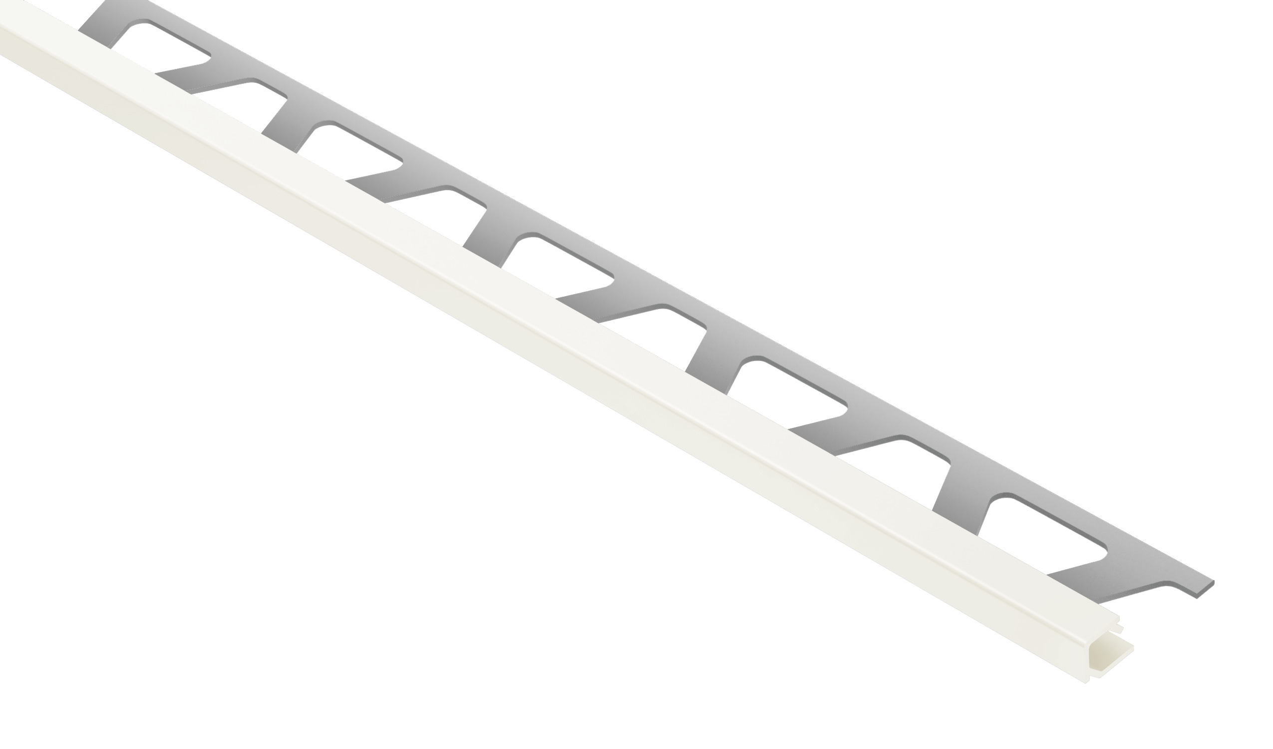 QUADEC-AC 2,5m Dekorprofil weiß H=10mm