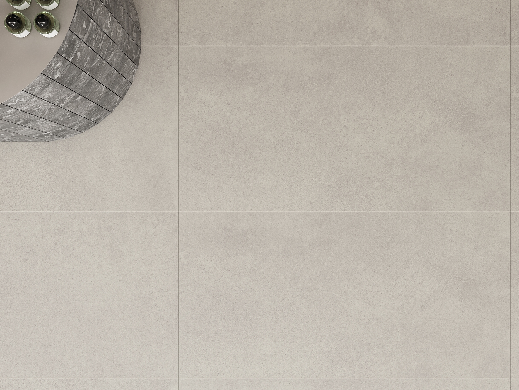 Bodenfliese MATERIA beige 90x90