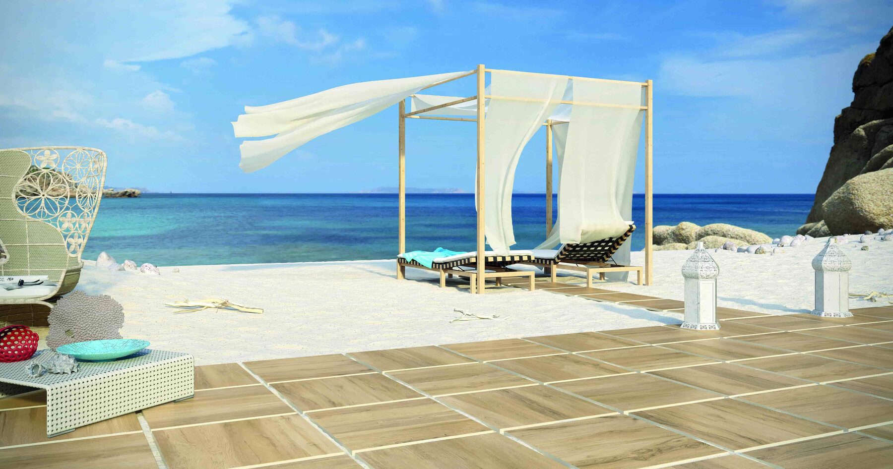 Outdoor-Fliese AEQUA silva 60x60