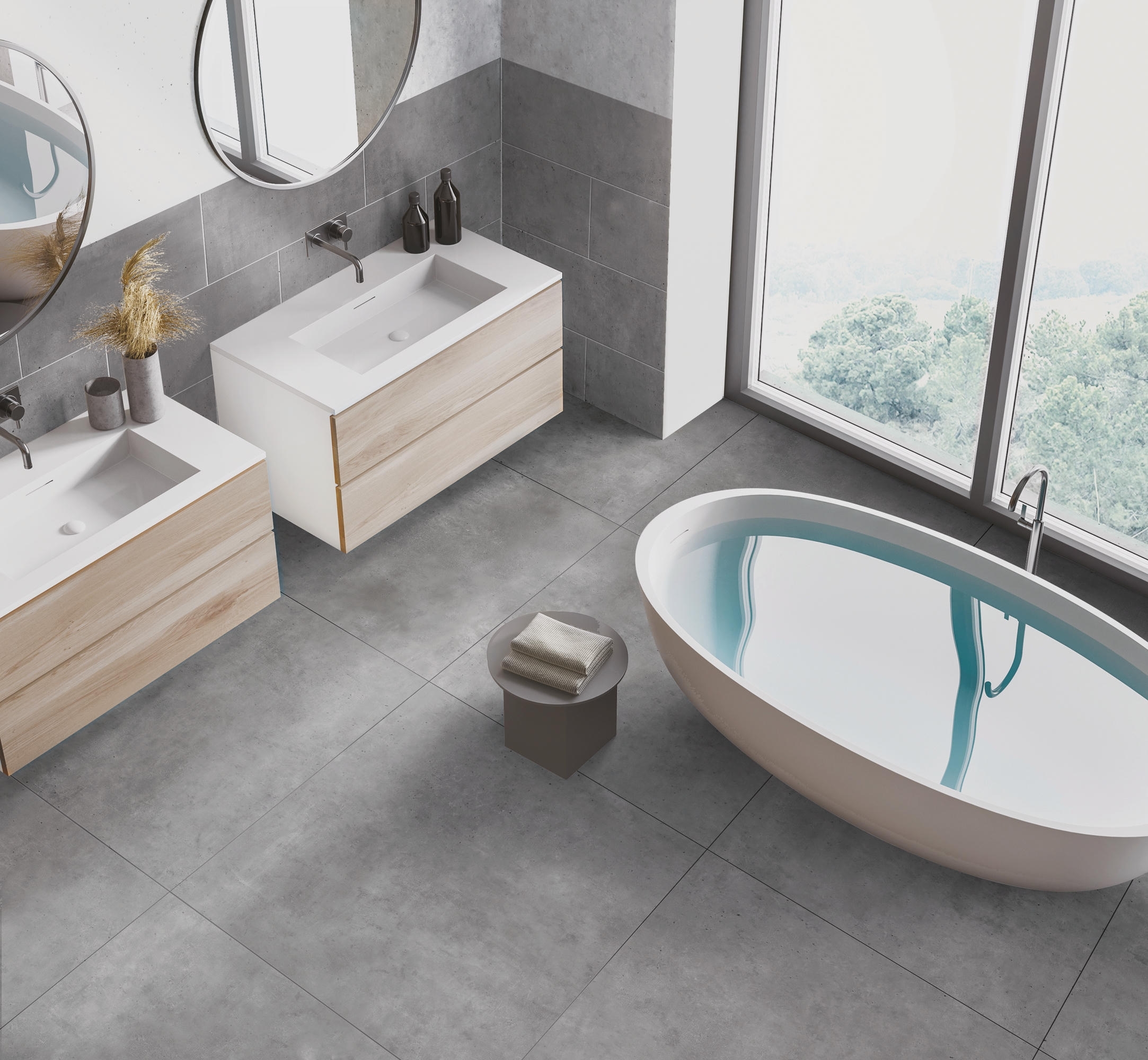 Bodenfliese MONTANA grigio 60x60