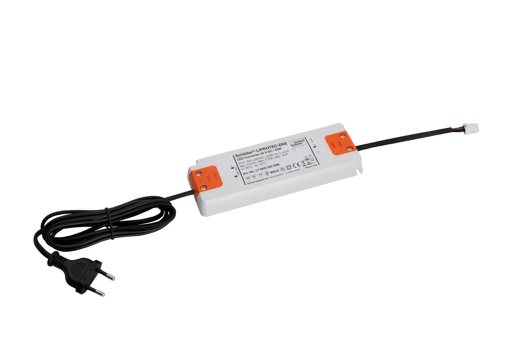 LIPROTEC-EKP 24V 50W Konverter Plug + Pla