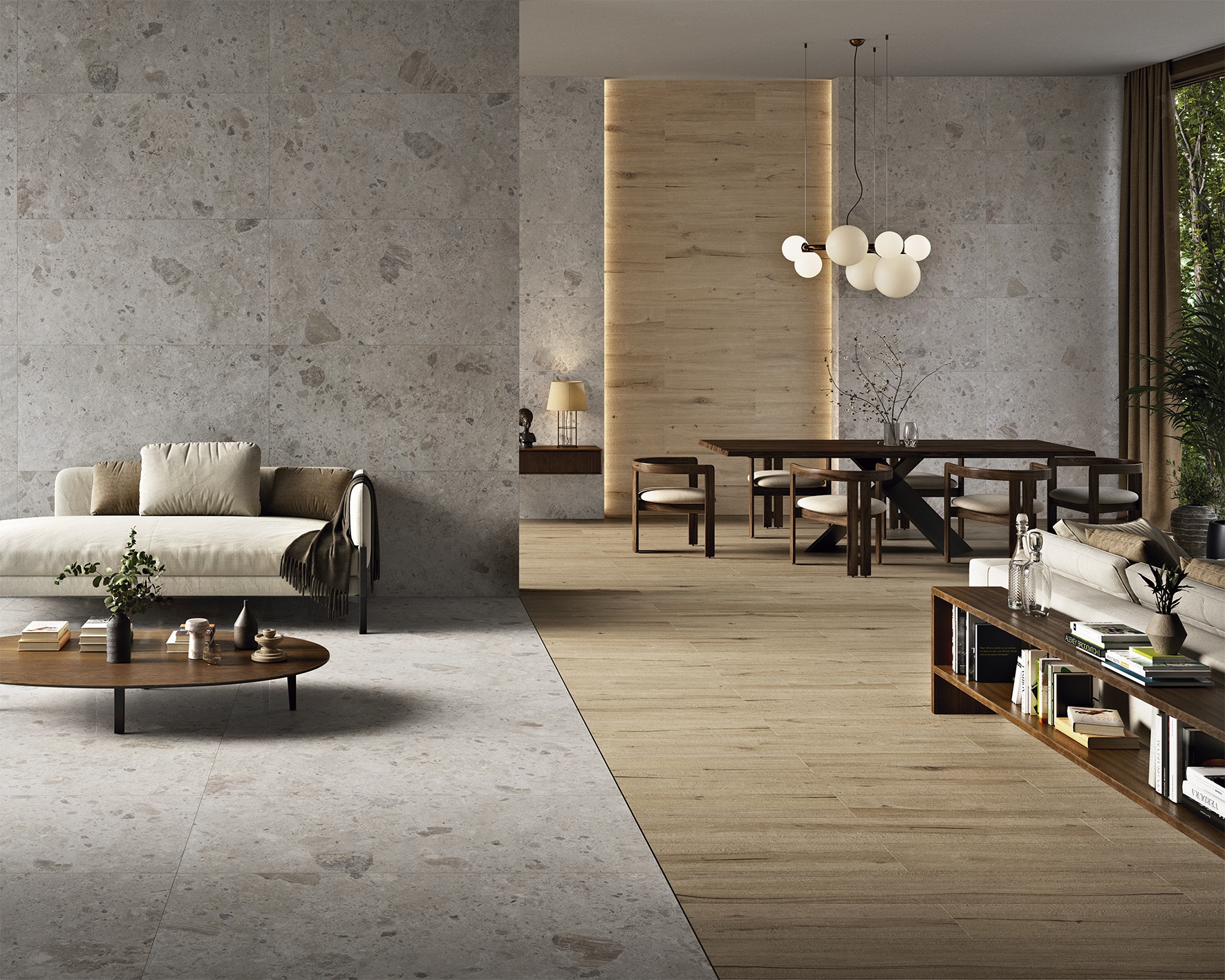 Bodenfliese Ambrosia grey 60x120