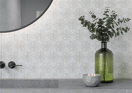 Wandfliese LUNE Decor ice 30x90
