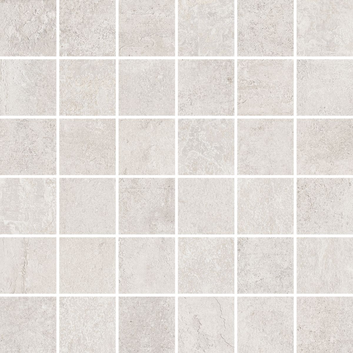 Mosaik INDUSTRIAL bianco 30x30