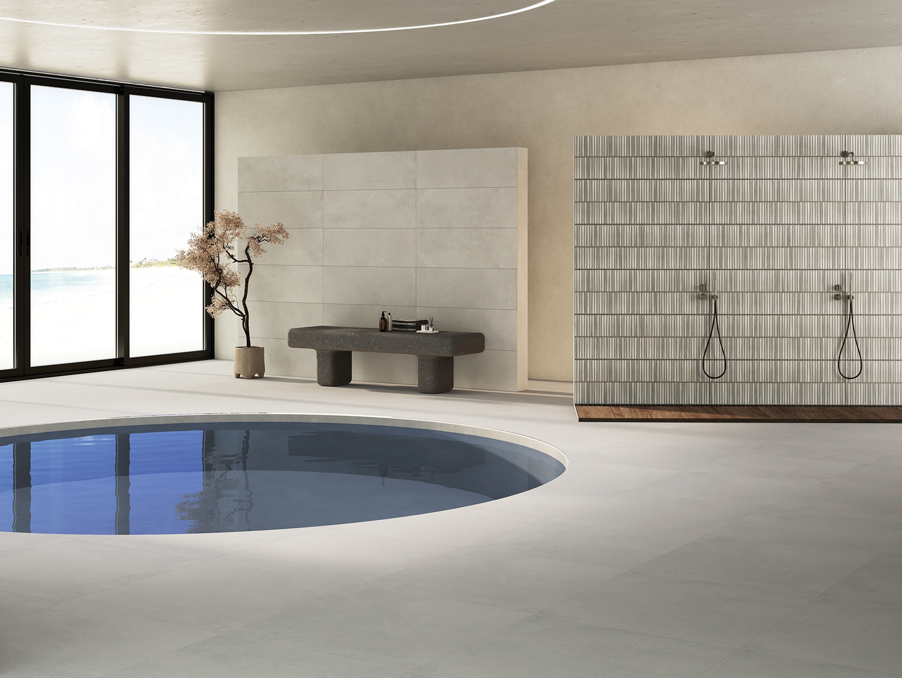Wandfliese MATERIA blanco 40x120