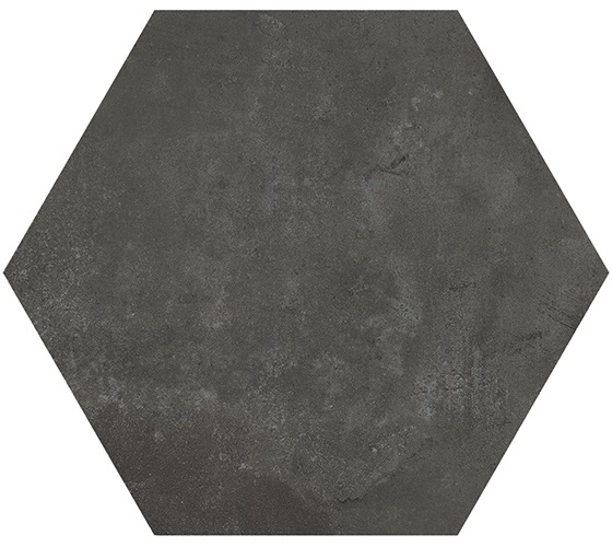 Bodenfliese FUSION antracite Hexagon
