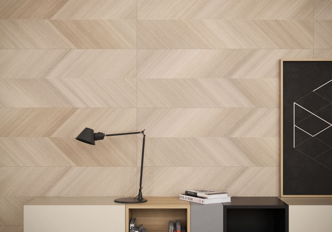 Wandfliese EUKALYPT crema-miel 40x120