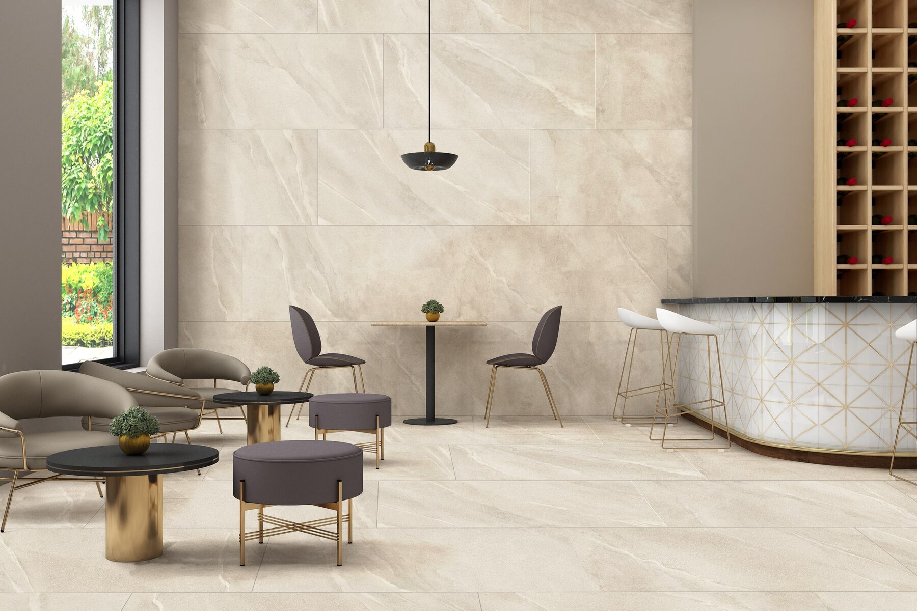 Bodenfliese ATMOS beige 60x120