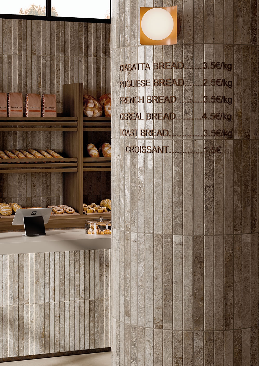Wandfliese KIST LUX light 5x45