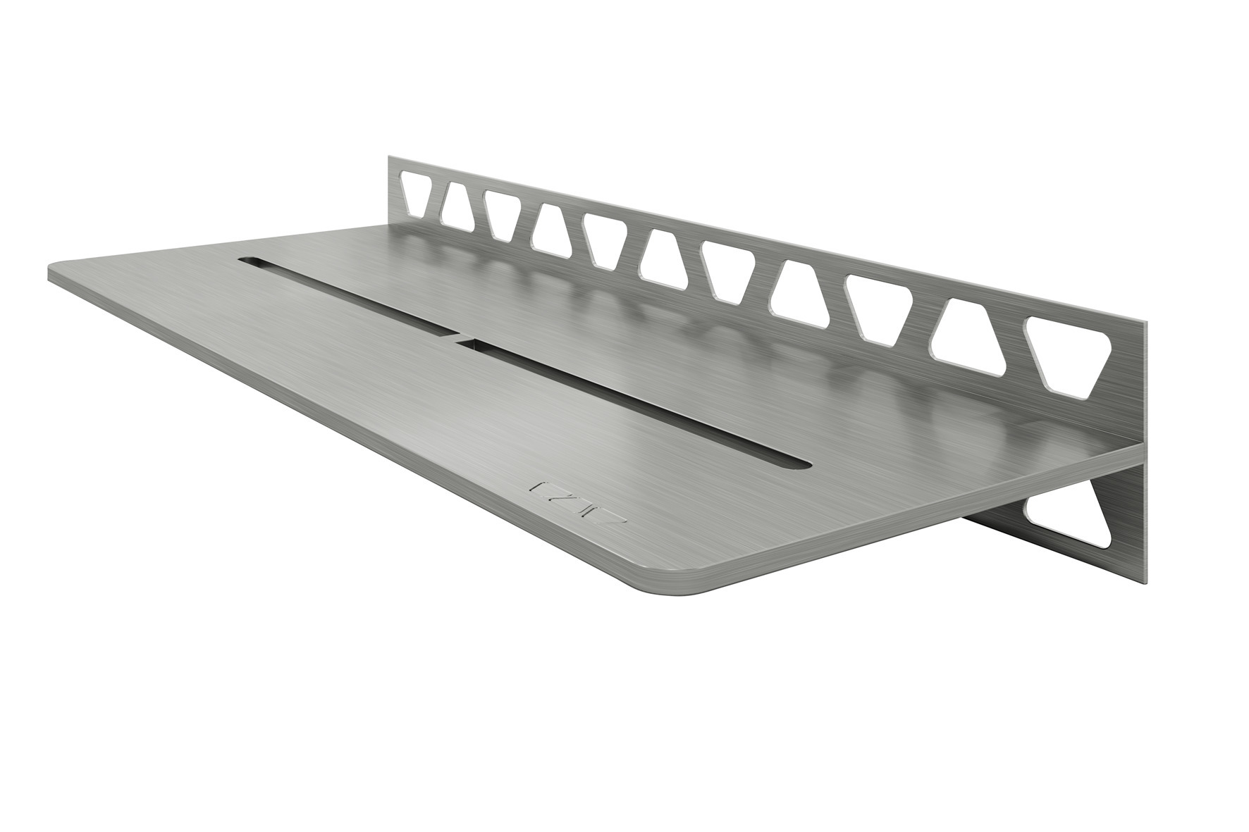SHELF-W-S1 300x115mm Pure edelstahl gebür