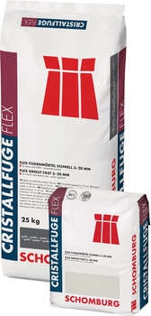 Schomburg CRISTALLFUGE-FLEX sandgrau