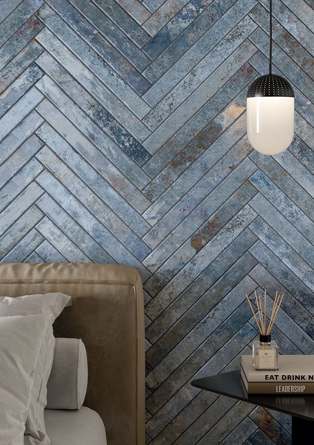 Wandfliese KIST LUX dark blue 5x45