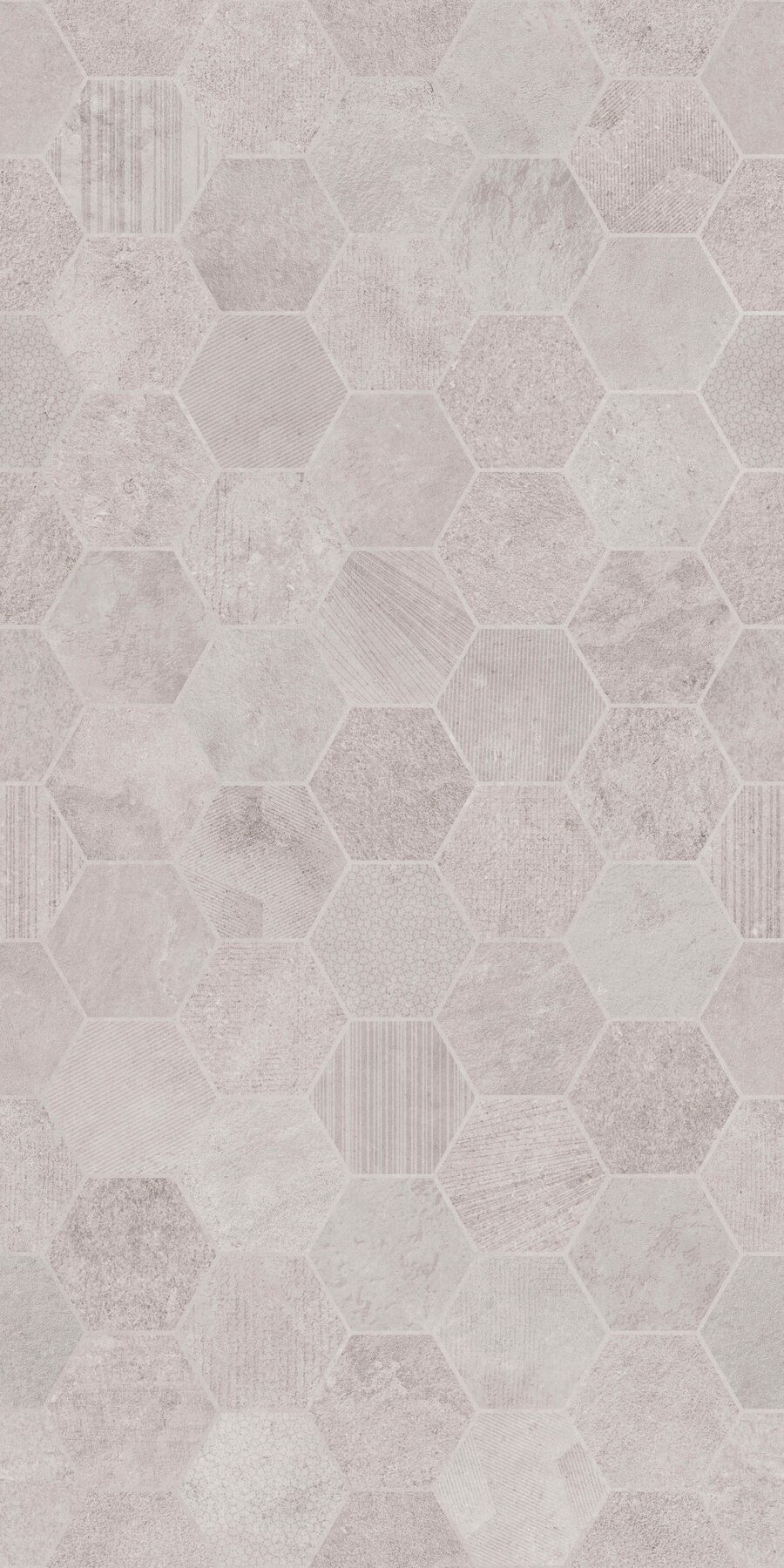 Bodenfliese FRAMEWORK HEXAGON dust 60x120