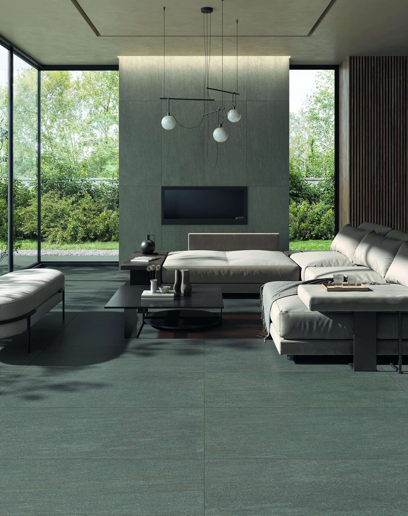 Bodenfliese BASALTINA antracite GRIP 60x120