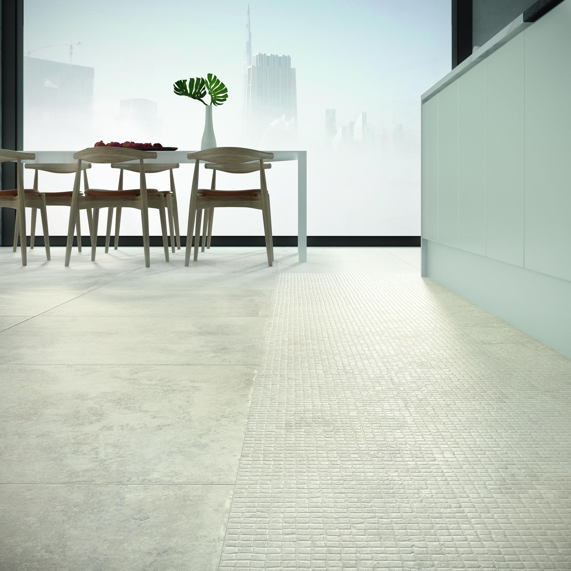 Bodenfliese ALWAYS Bianco 100x100