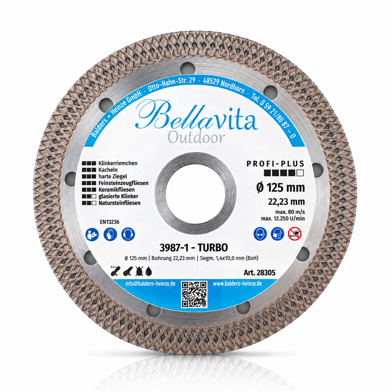 Diamantscheibe Profi-Plus D125mm