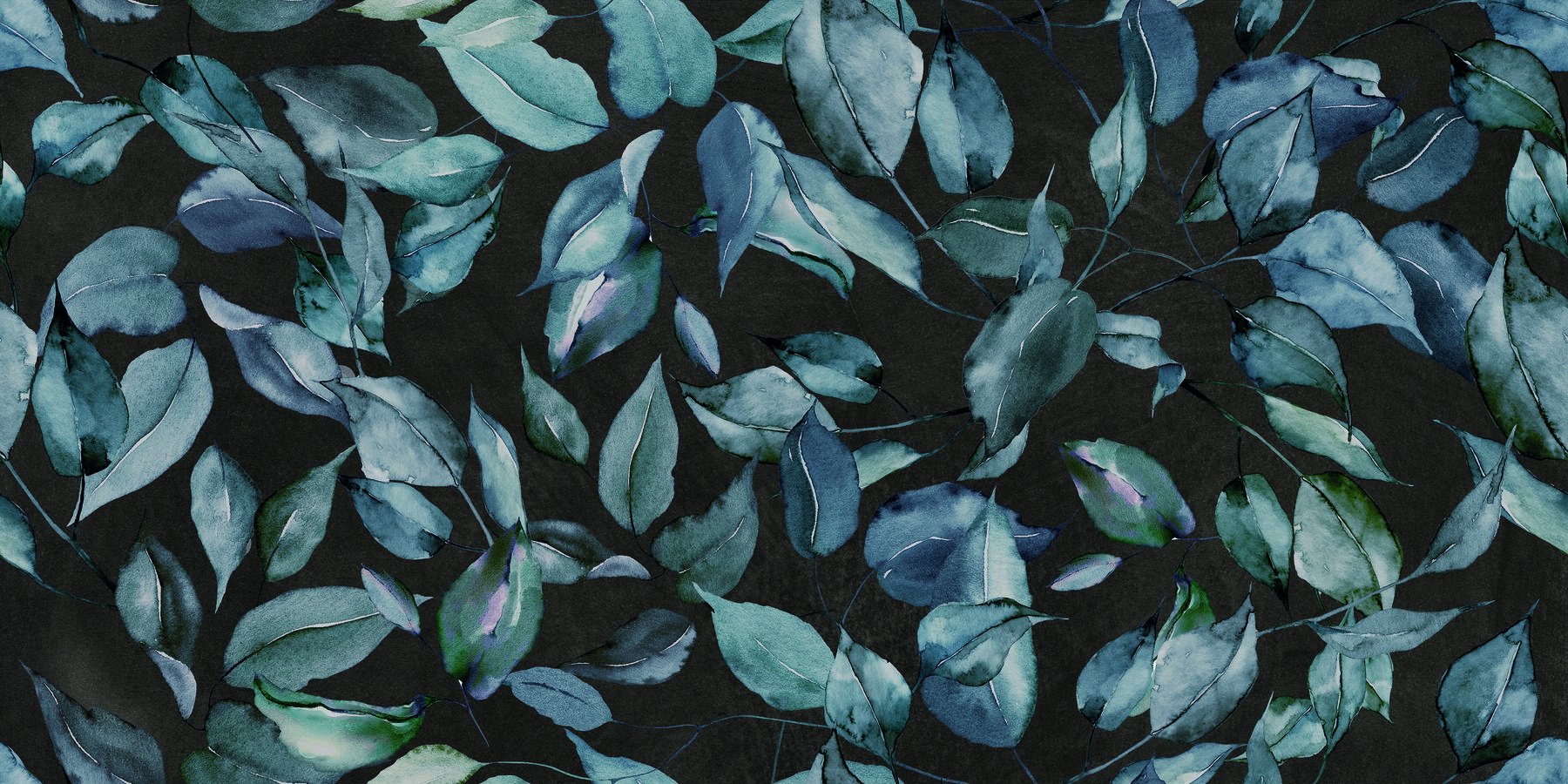 Wandfliese CART leaves dark 60 x 120